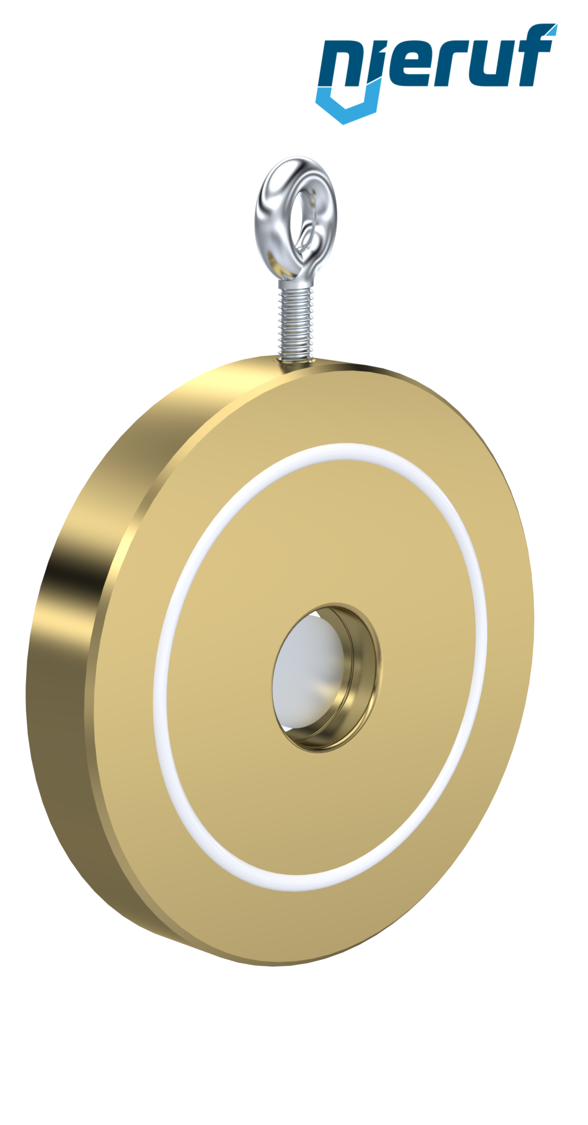 Zwischenflansch-Rückschlagklappe DN40 ZR09 Alubronze 2.0975 PTFE