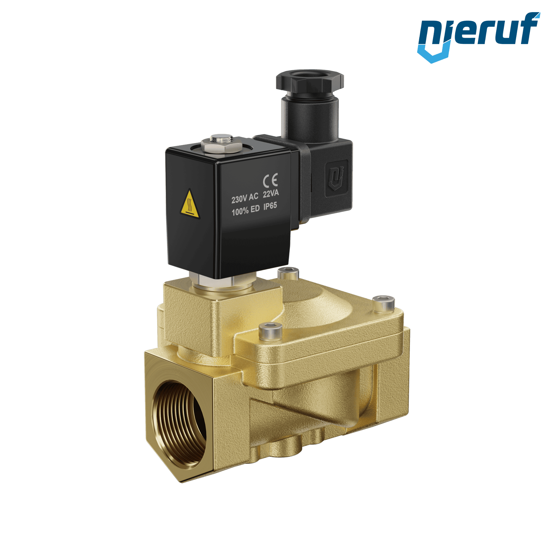 elettrovalvola G 1" pollici ottone MV05 EPDM 230V 50Hz