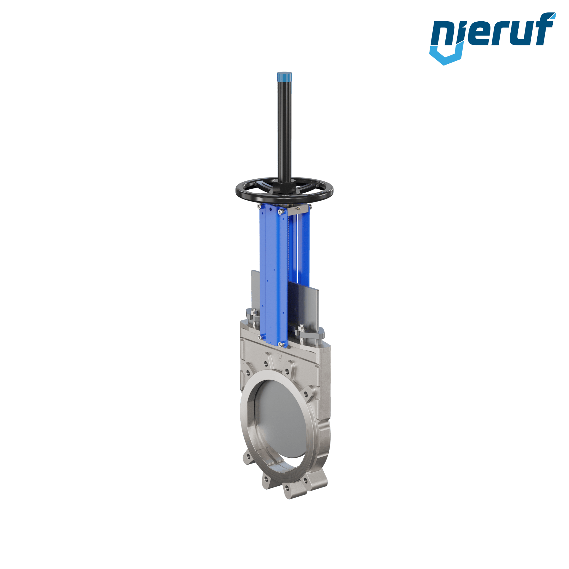 valvola a ghigliottina DN 300 SR03 EPDM manovella / volante