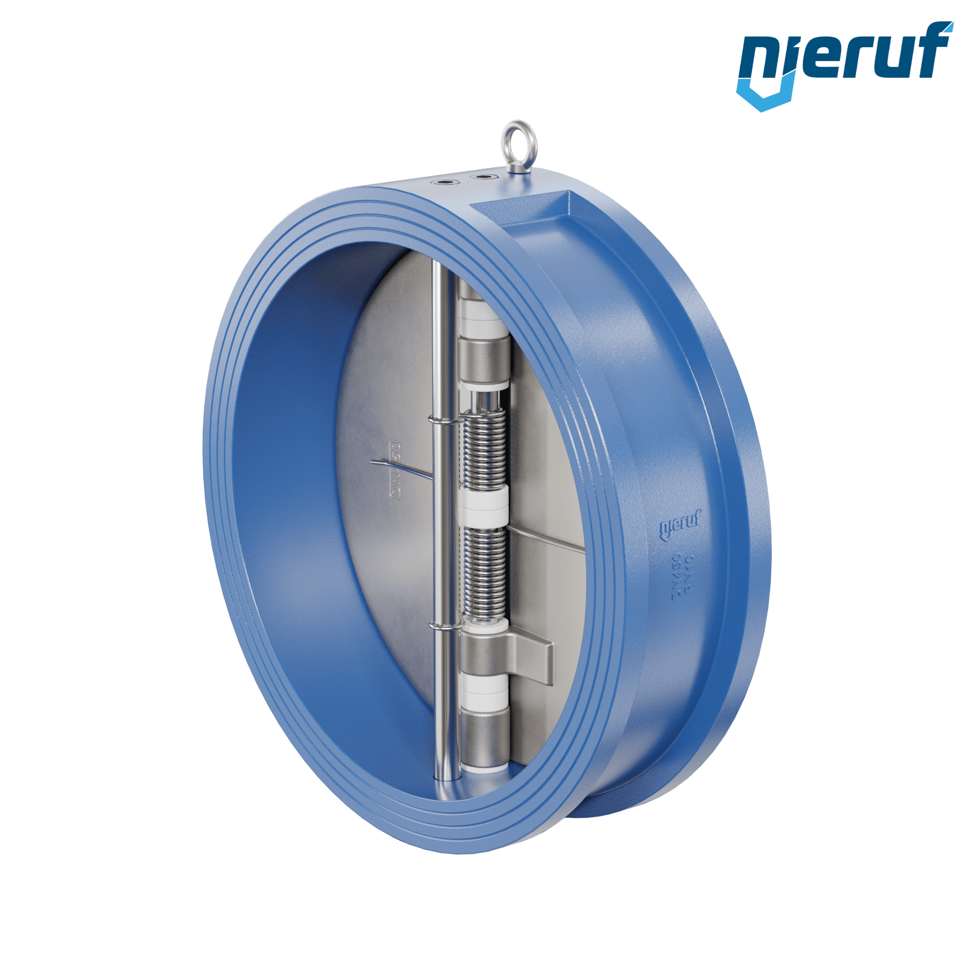valvola di ritegno a doppio battente DN450 DR02 GGG40 NBR