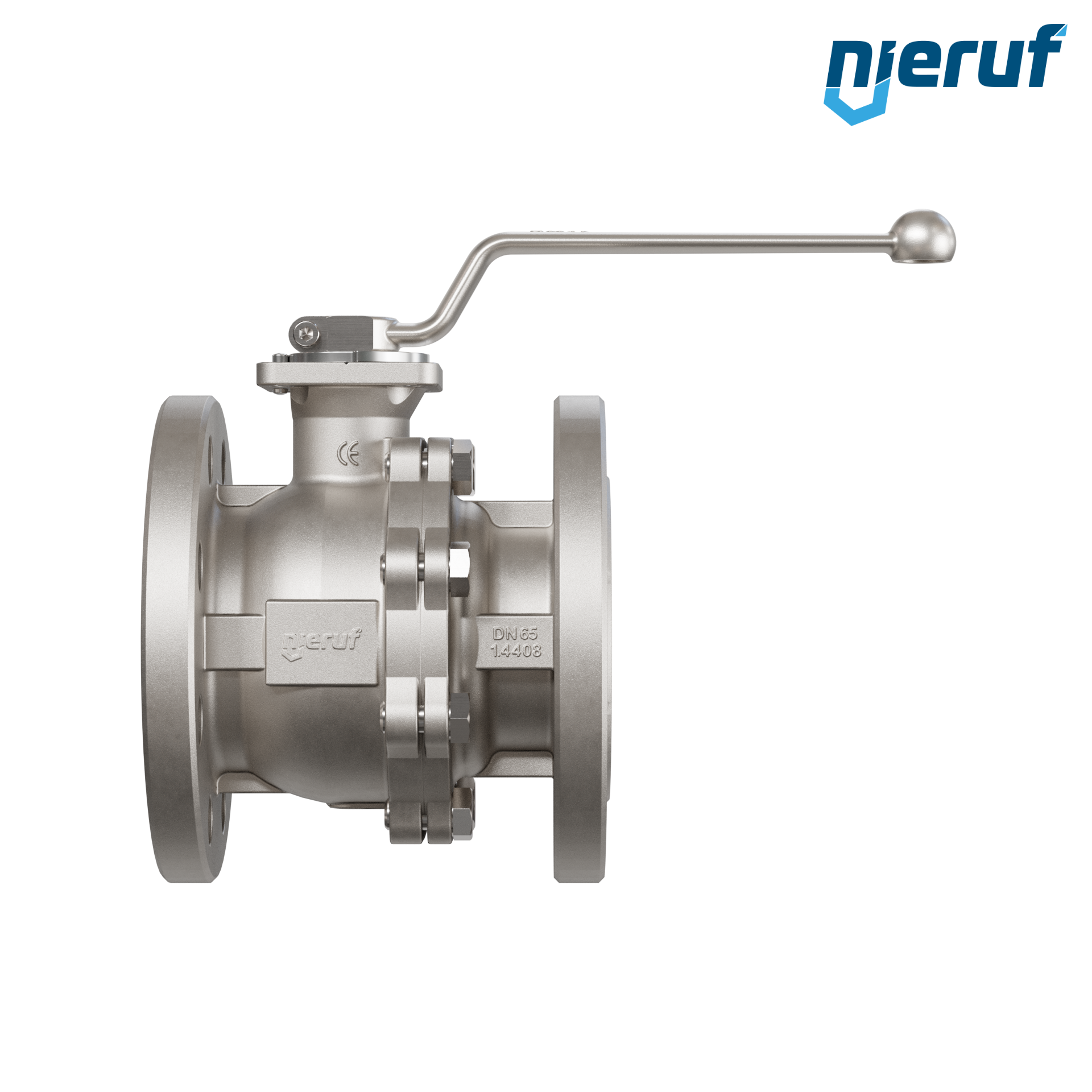 valvola a sfera flangiata per basse temperature DN65 PN40 FK05 acciaio inossidabile