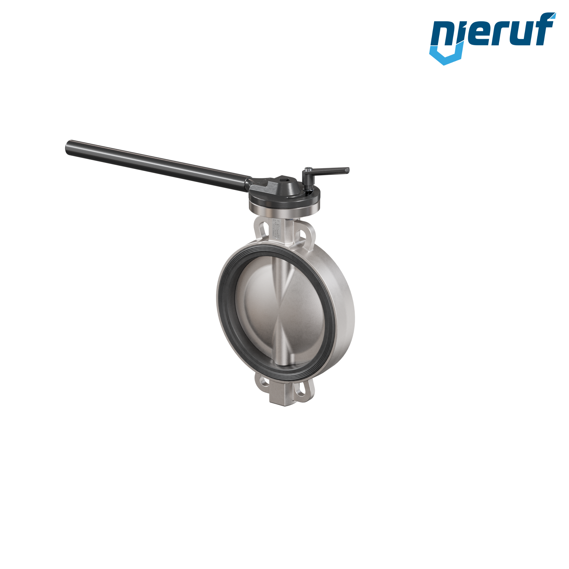 valvola a farfalla in acciaio inossidabile DN250 PN16 AK08 EPDM leva a a mano