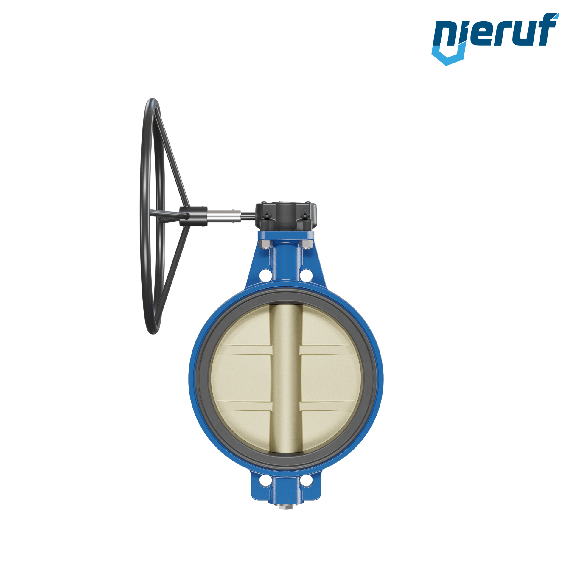 valvola a farfalla per l'acqua di mare DN 400 PN10-PN16 AK15 volantino