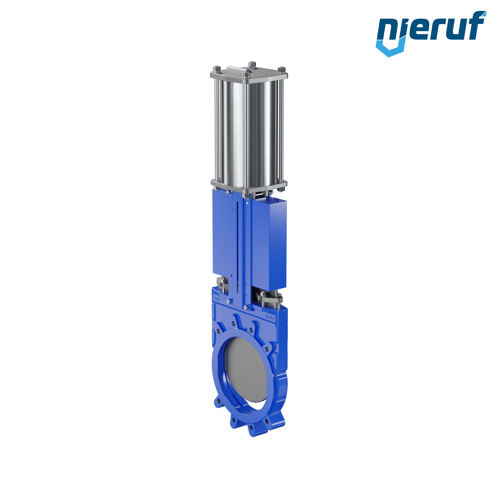 valvola a ghigliottina DN 300 SR02 NBR attuatore pneumatico a doppio effetto