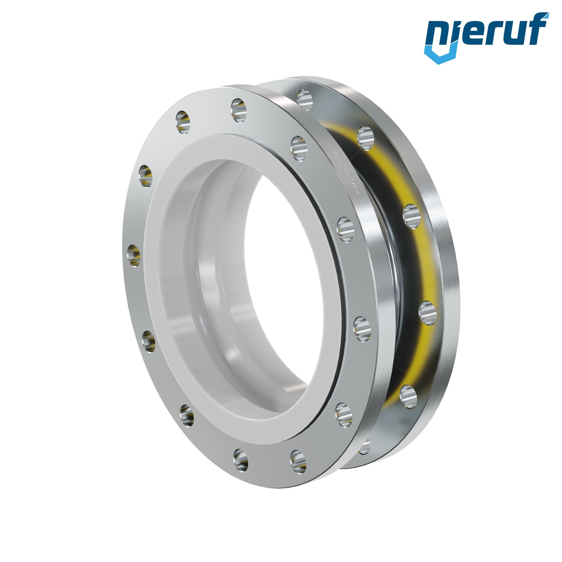 Compensatore rivestimento in PTFE DN300 PN16 versione KP04 flange in acciaio NBR