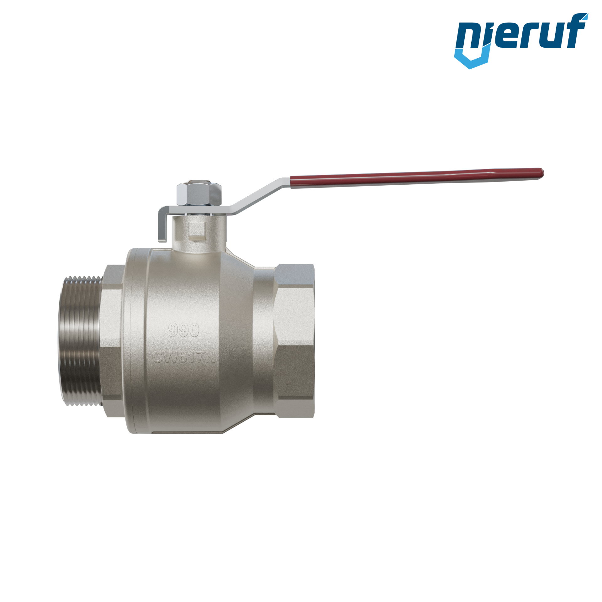 valvola a sfera a 2 vie DN50 - 2" pollici GK01 filettatura F x M