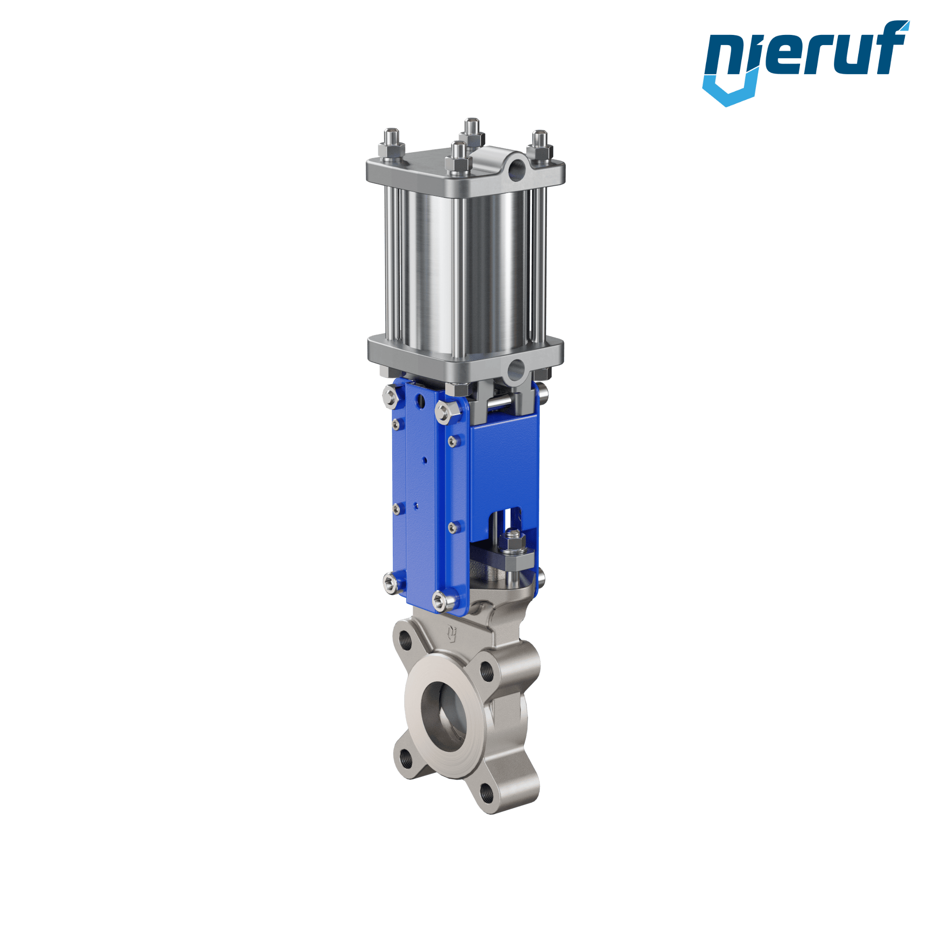valvola a ghigliottina DN 50 SR03 EPDM attuatore pneumatico a doppio effetto