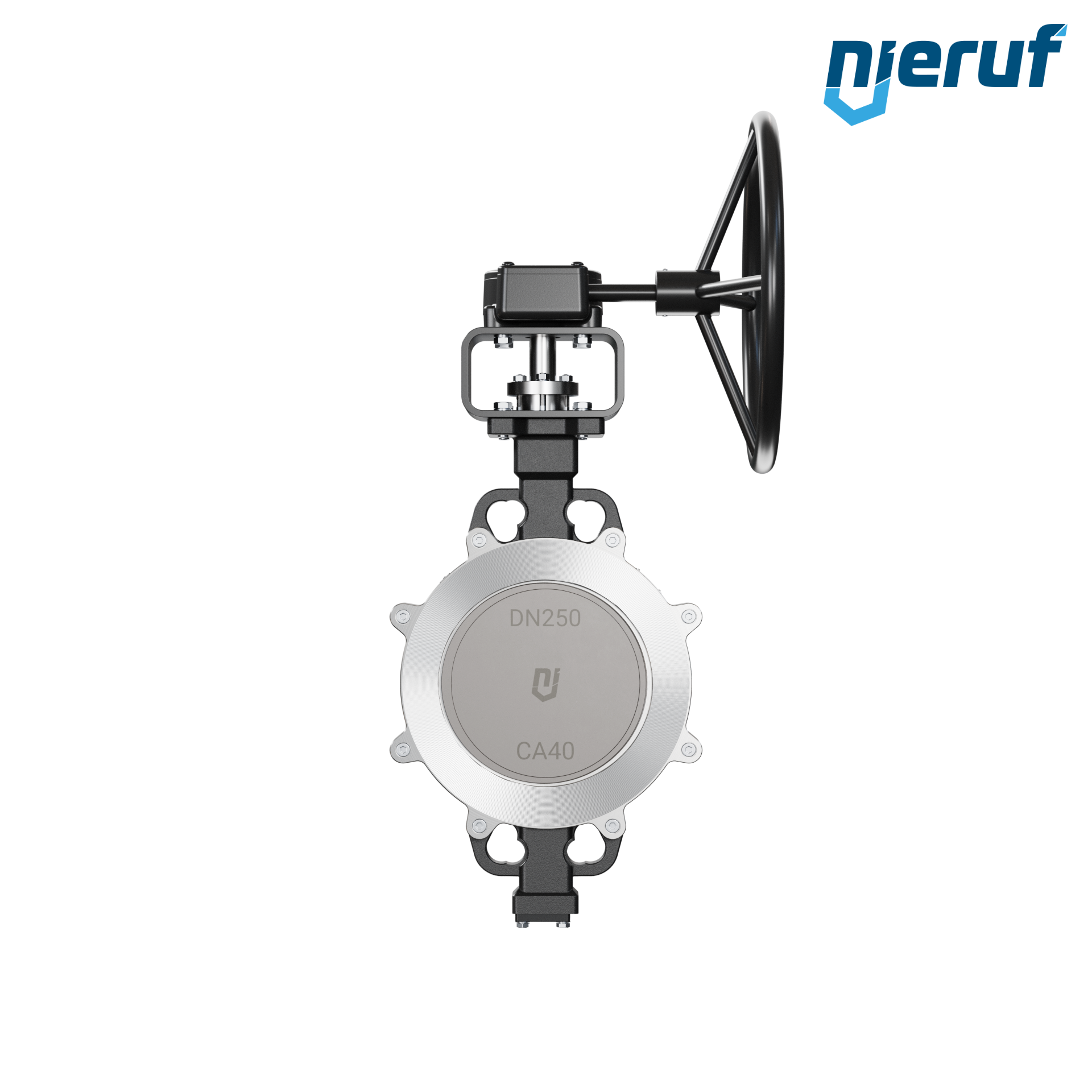 valvola a farfalla triplo eccentrico AK13 DN 250 PN10-40 ANSI150-300 volantino