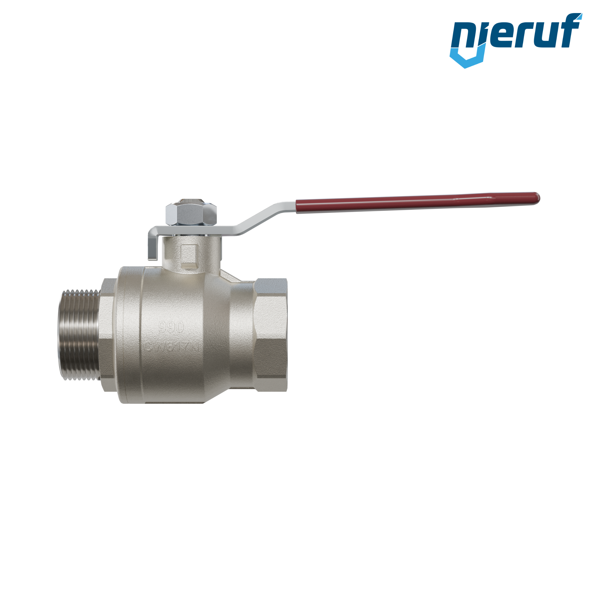 valvola a sfera a 2 vie DN20 - 3/4" pollici GK01 filettatura F x M