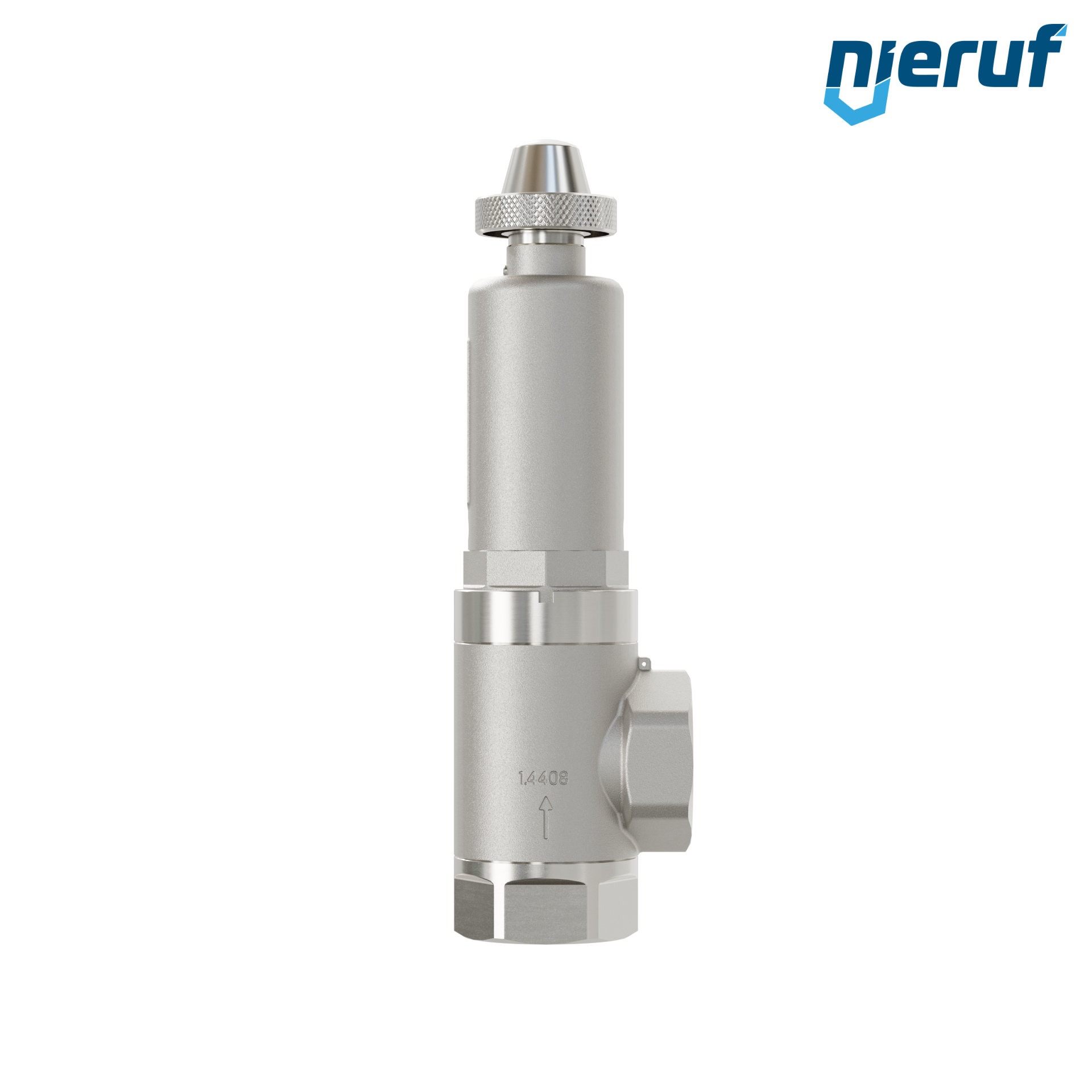 valvola di sicurezza 2" x 2" F SV10 fluidi gassosi, acciaio inox PTFE