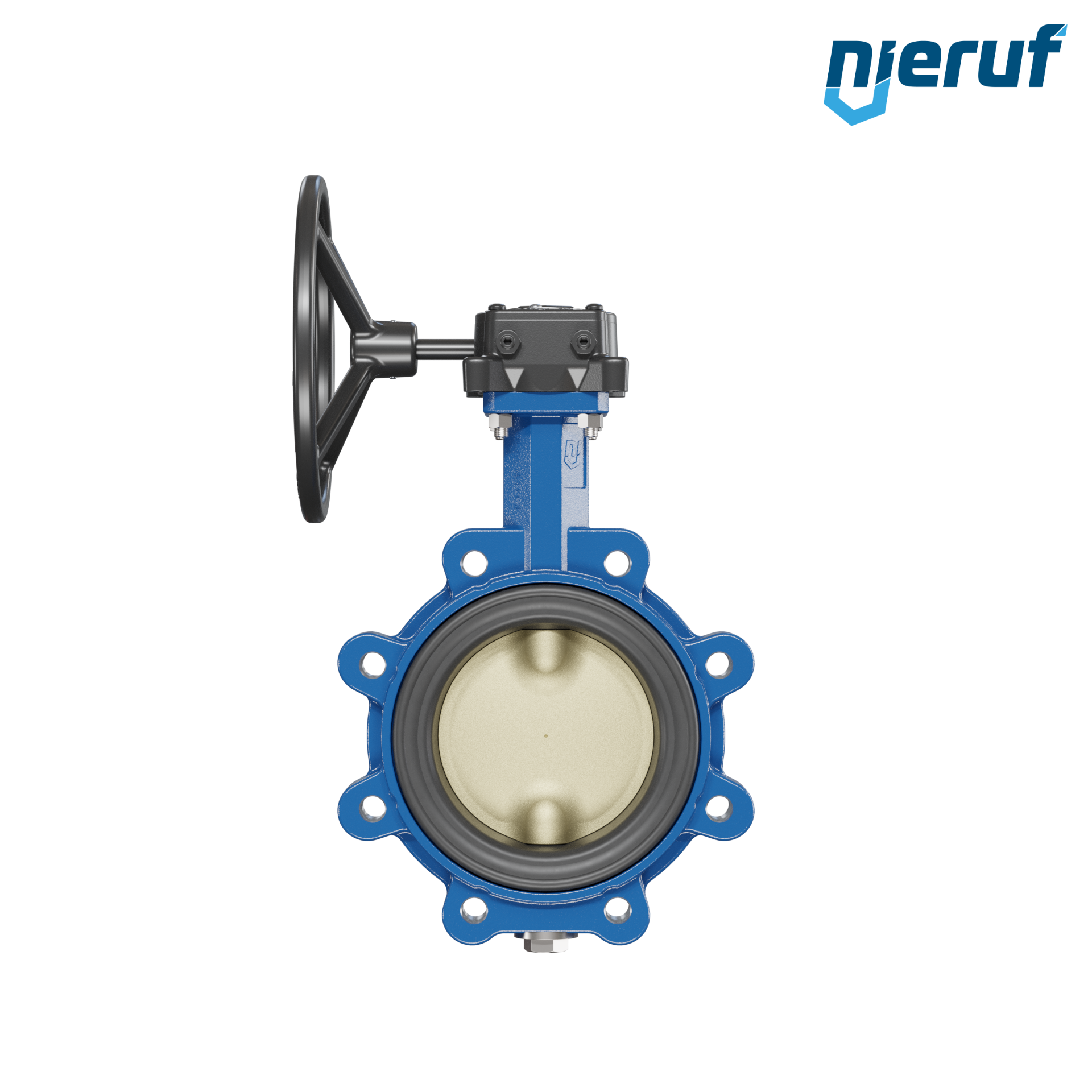 valvola a farfalla per l'acqua di mare DN 125 PN10-PN16 AK16 volantino
