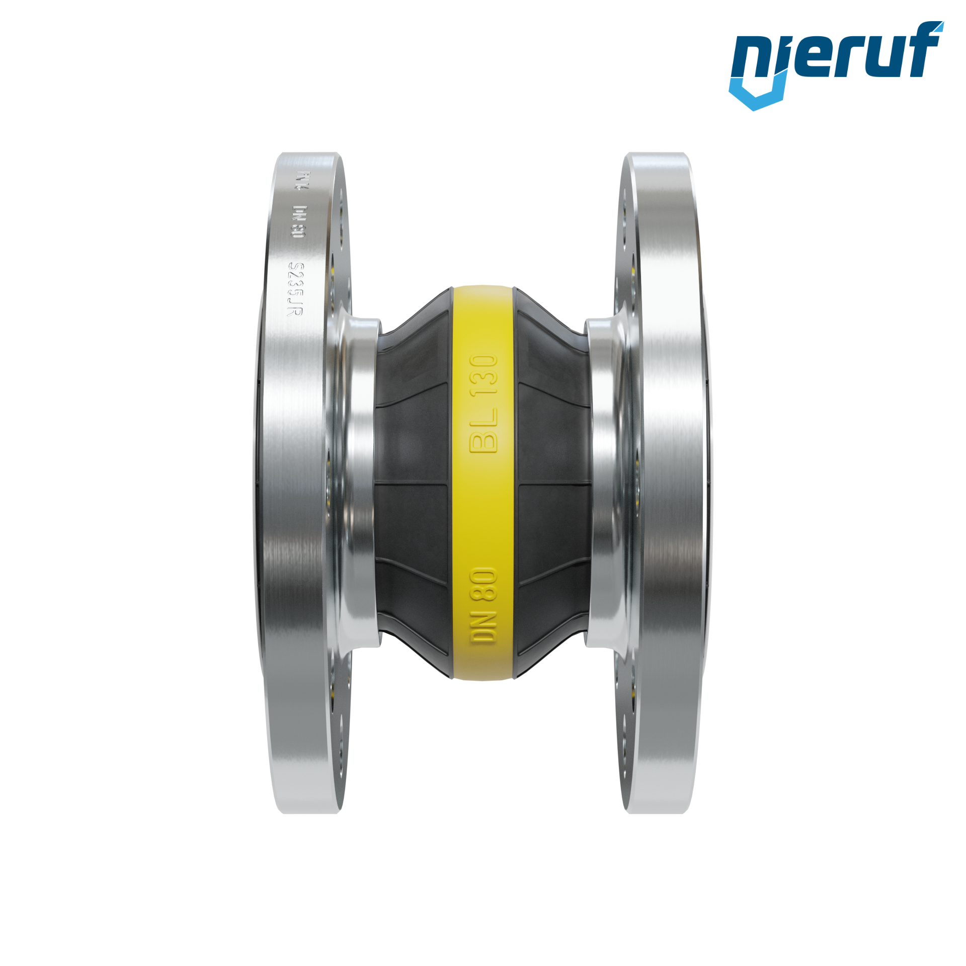 Compensatore rivestimento in PTFE DN80 versione KP04 flange in acciaio NBR
