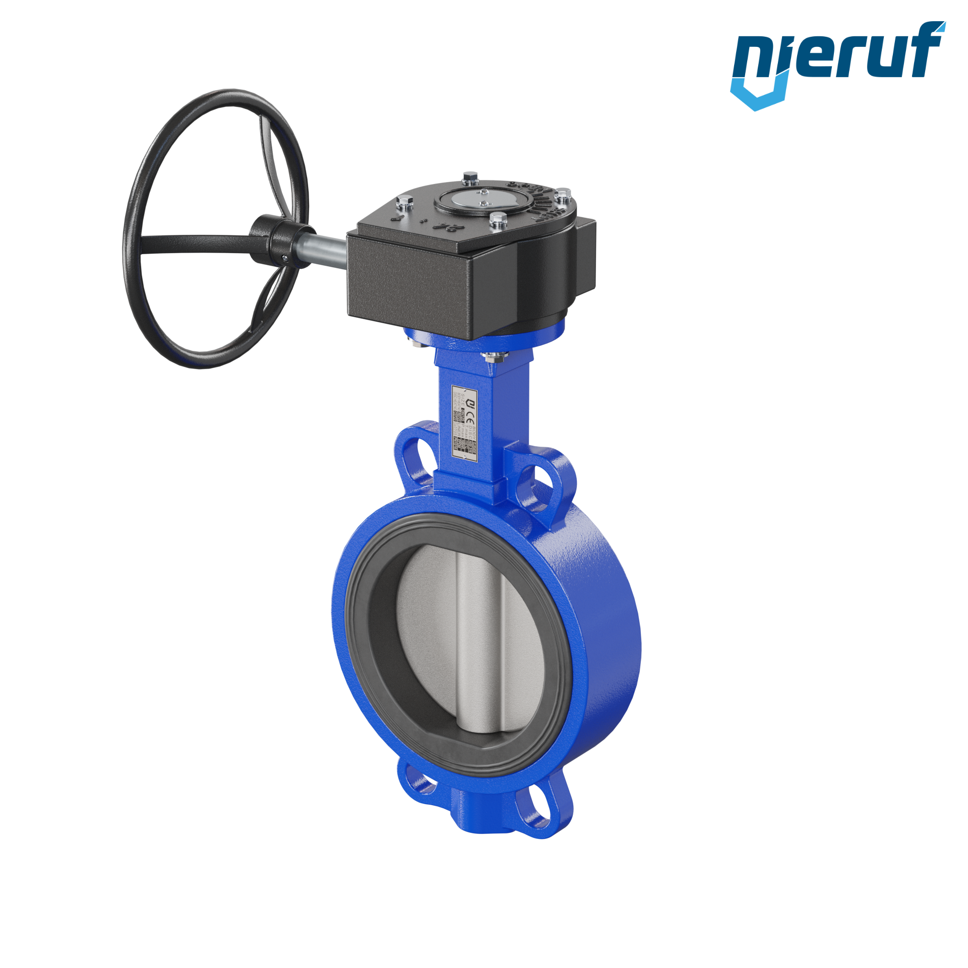 valvola a farfalla DN 125 PN16 AK05 NBR volantino