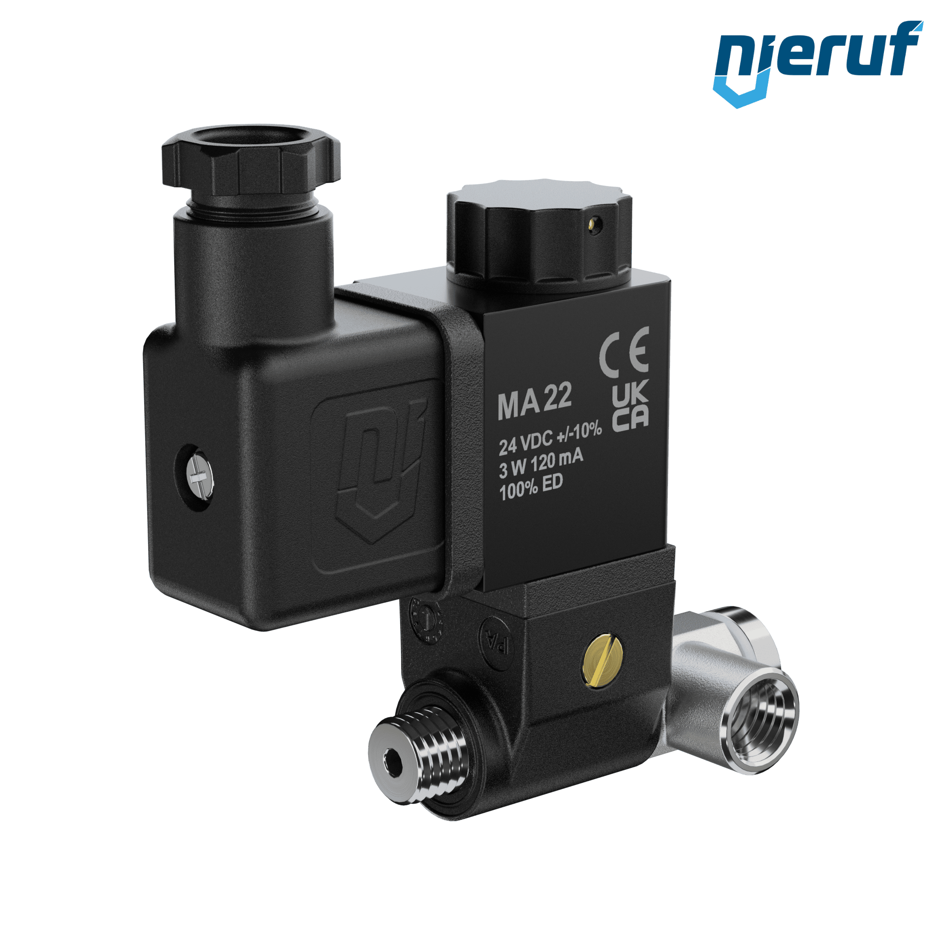 Pilotventil Eingang: G 1/8" Zoll 24V DC KV05