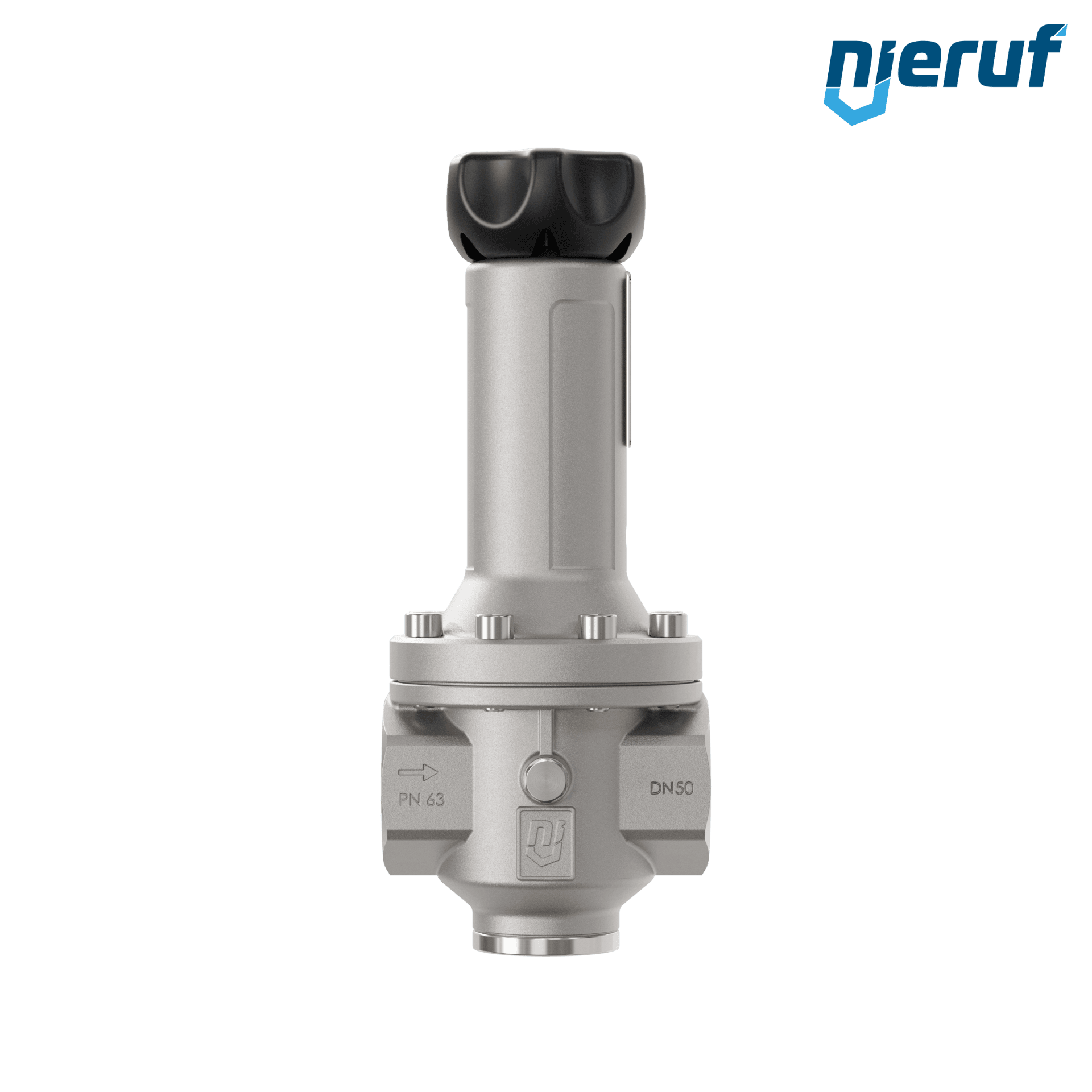 regolatore di pressione di precisione 2" pollici DM15 acciaio inossidabile FKM 0.5 - 15.0 bar