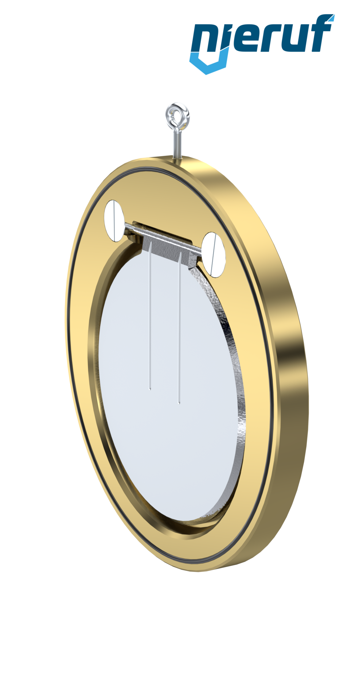 Zwischenflansch-Rückschlagklappe DN300 ZR09 Alubronze 2.0975 FKM