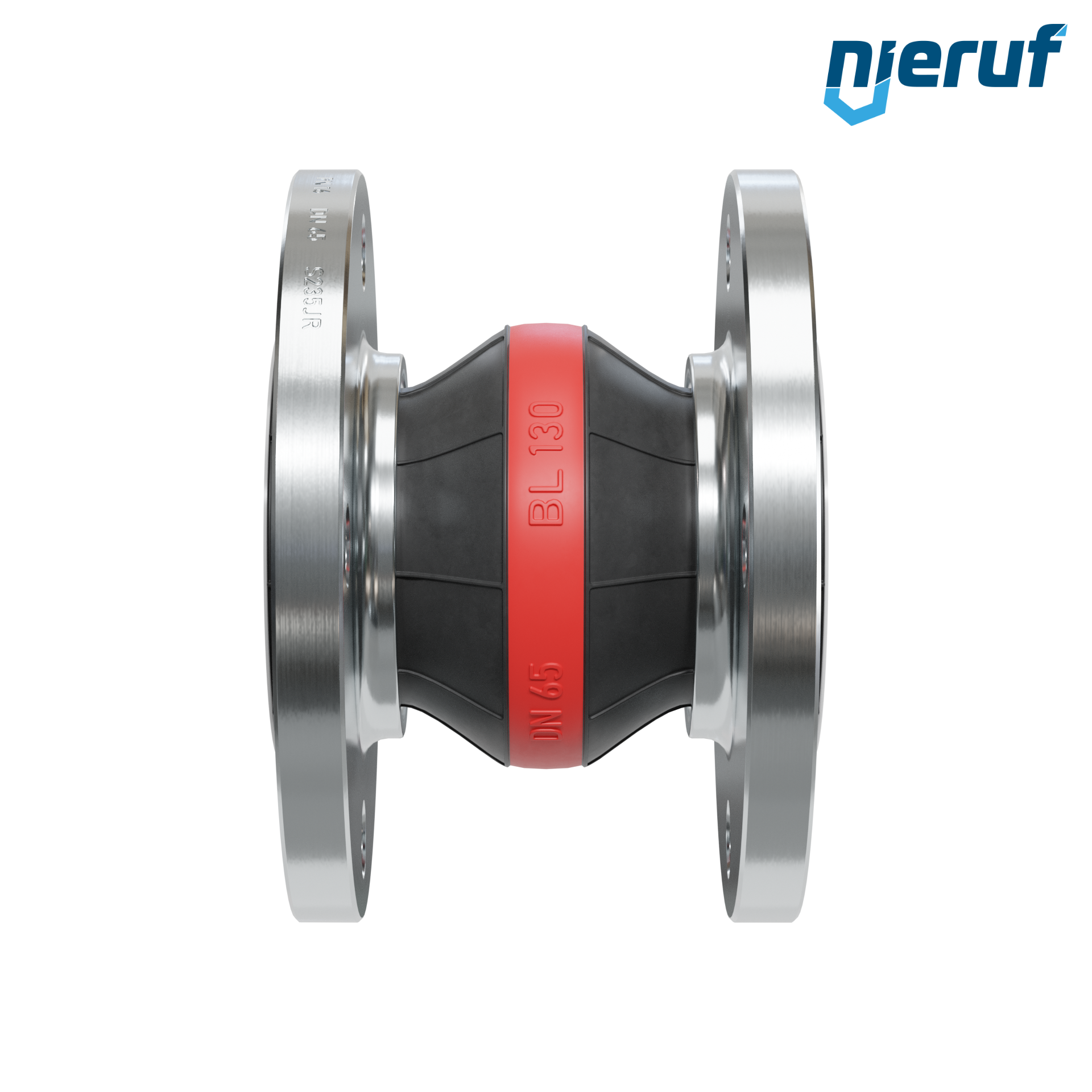 Compensatore rivestimento in PTFE DN65 versione KP04 flange in acciaio EPDM