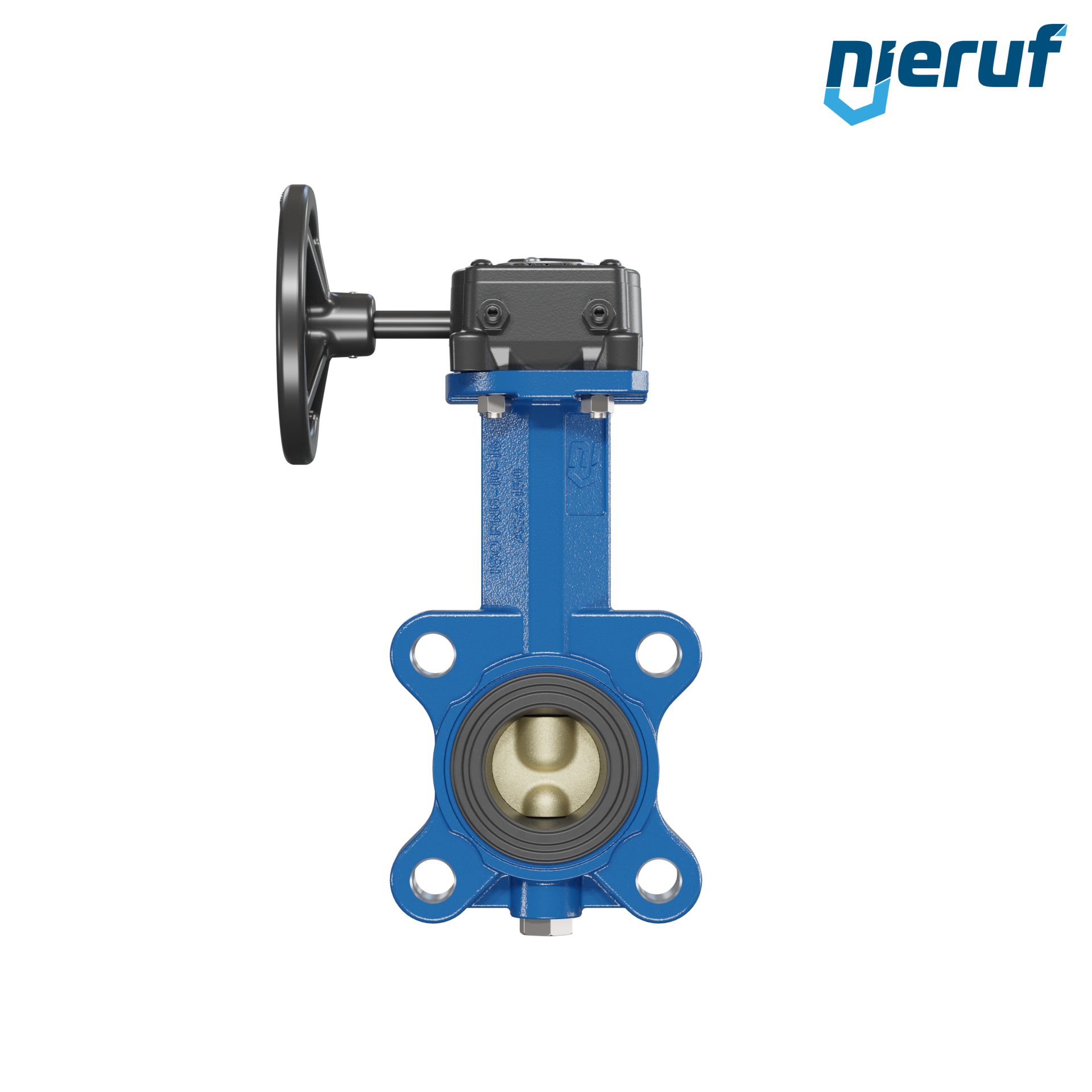 valvola a farfalla per l'acqua di mare DN 40 PN10-PN16 AK16 volantino