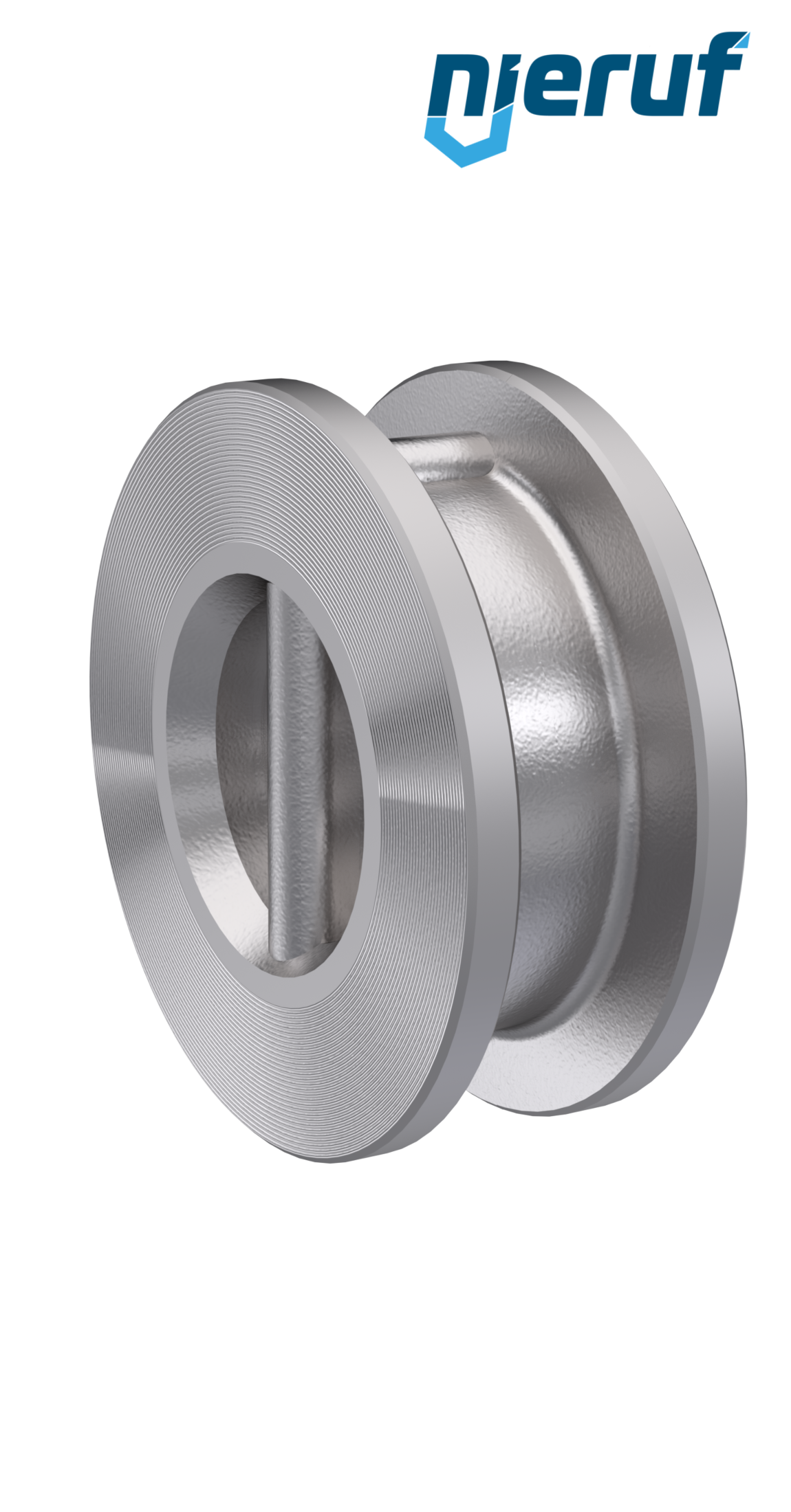 dual plate check valve DN150 DR03 stainless steel 1.4408 metal