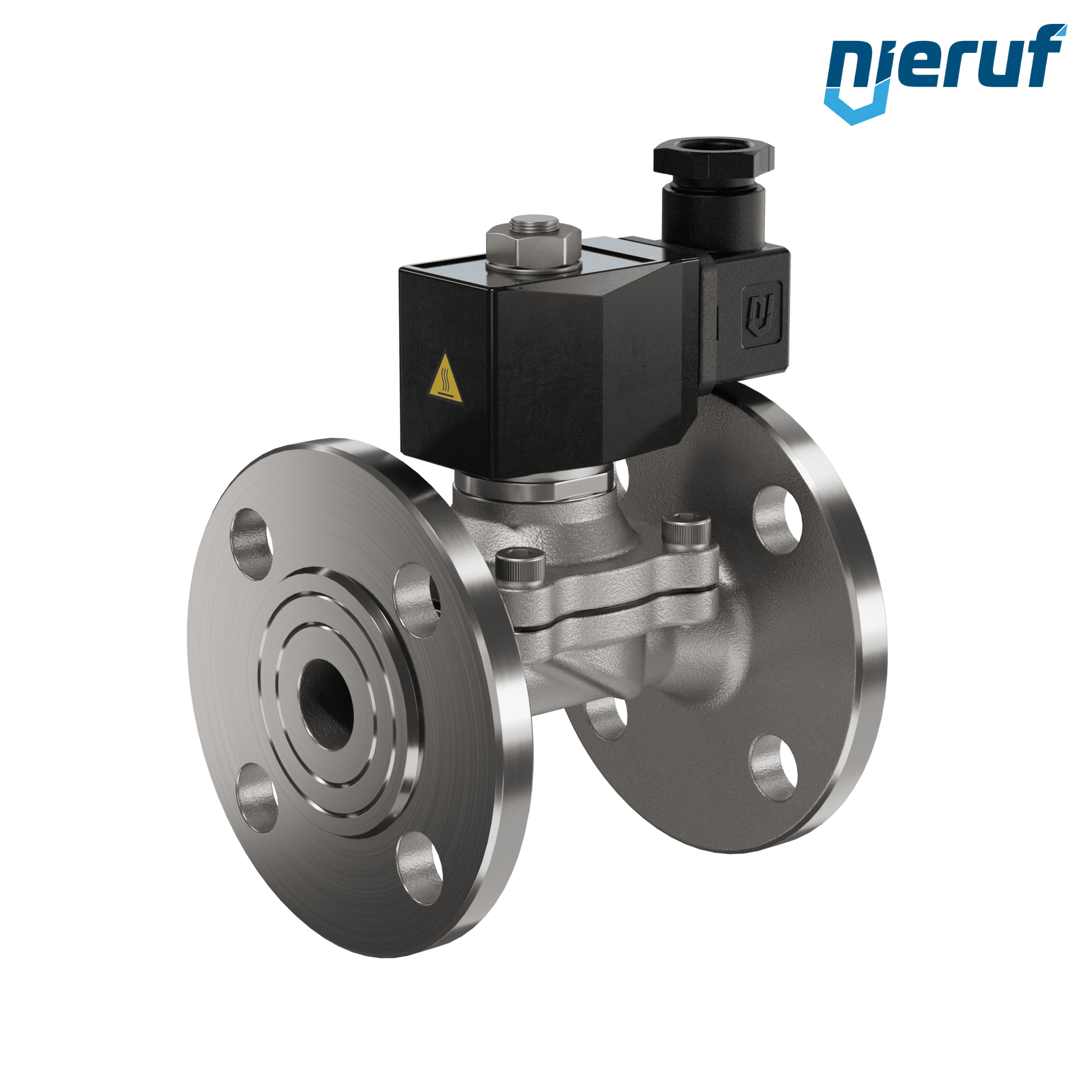 flangia elettrovalvola DN20 acciaio inossidabile FV01 EPDM 230V 50Hz