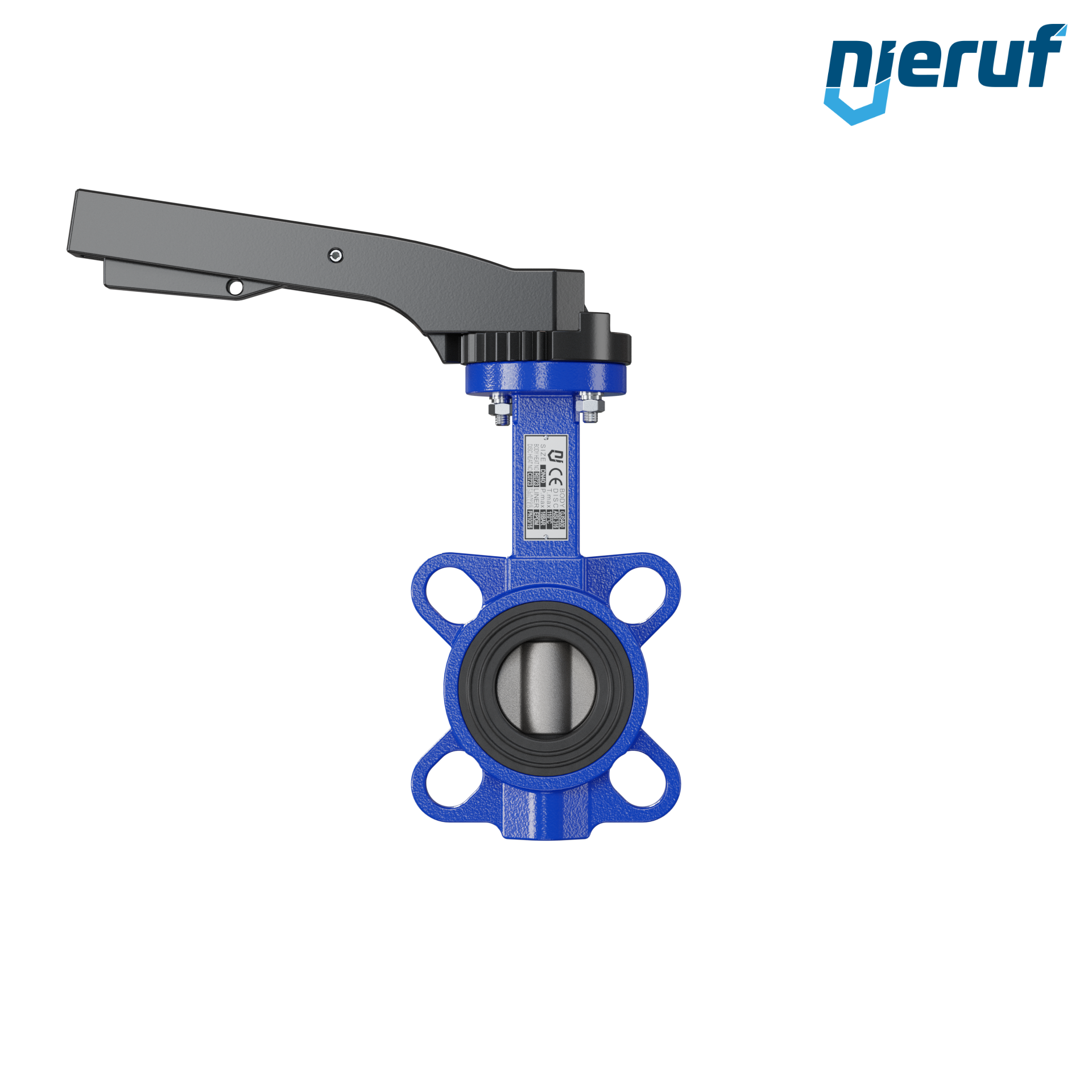 valvola a farfalla DN 32 PN16 AK05 EPDM leva