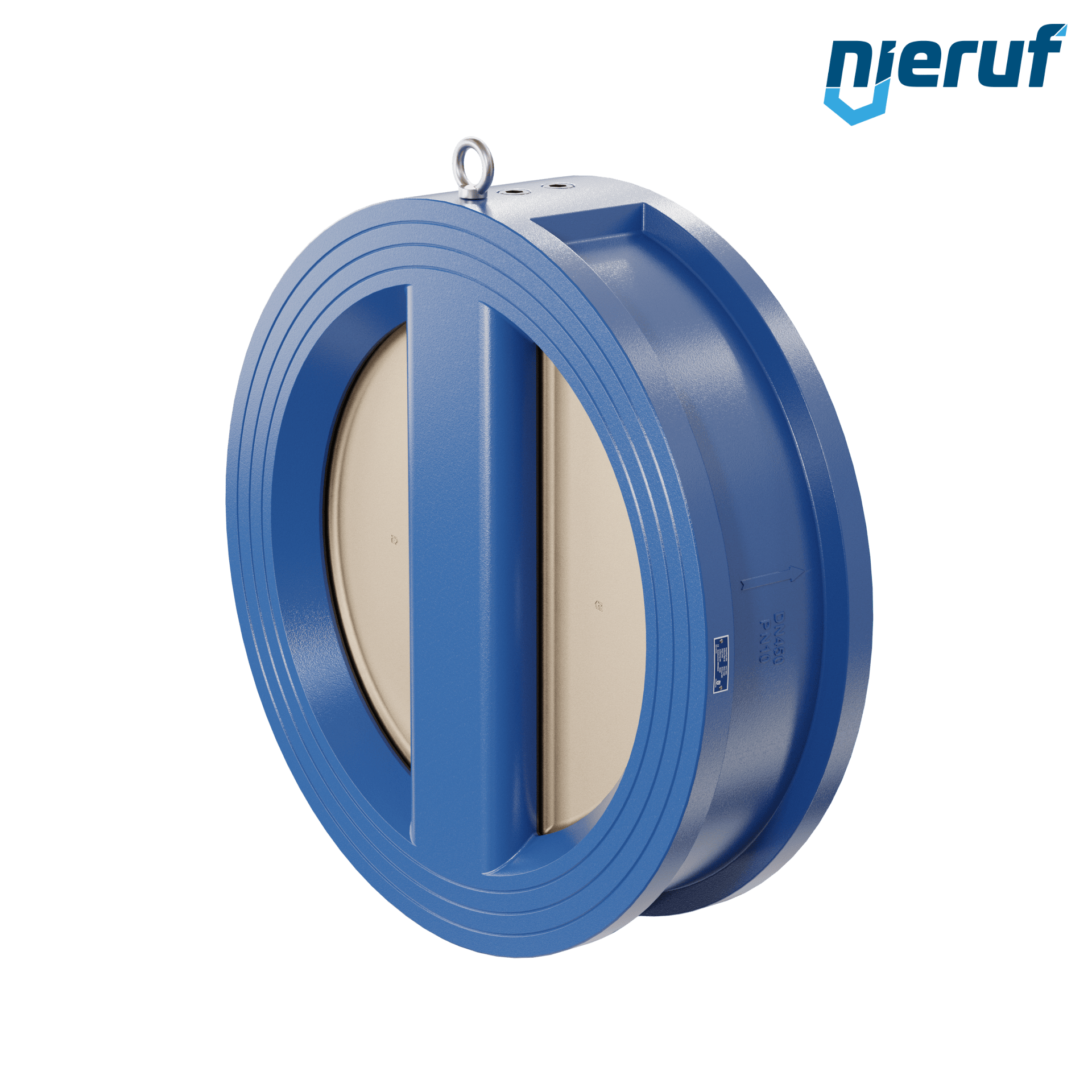 valvola di ritegno a doppio battente DN450 DR04 GGG40 NBR