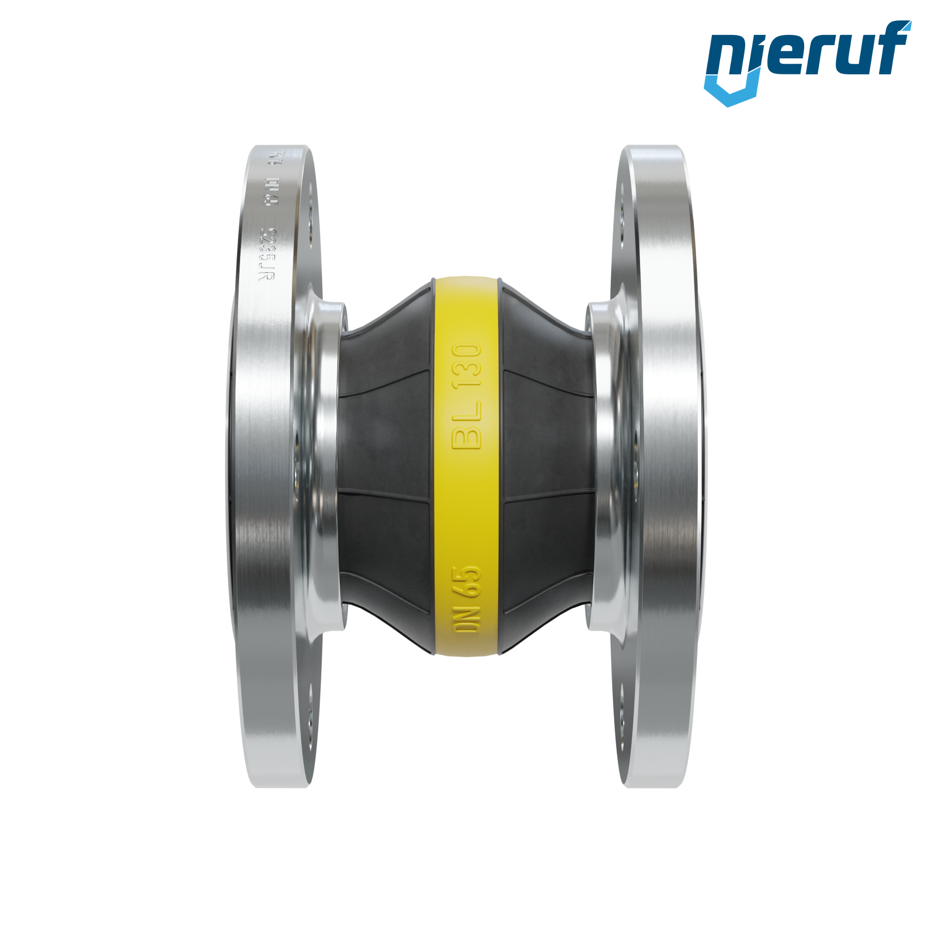Compensatore rivestimento in PTFE DN65 versione KP04 flange in acciaio NBR