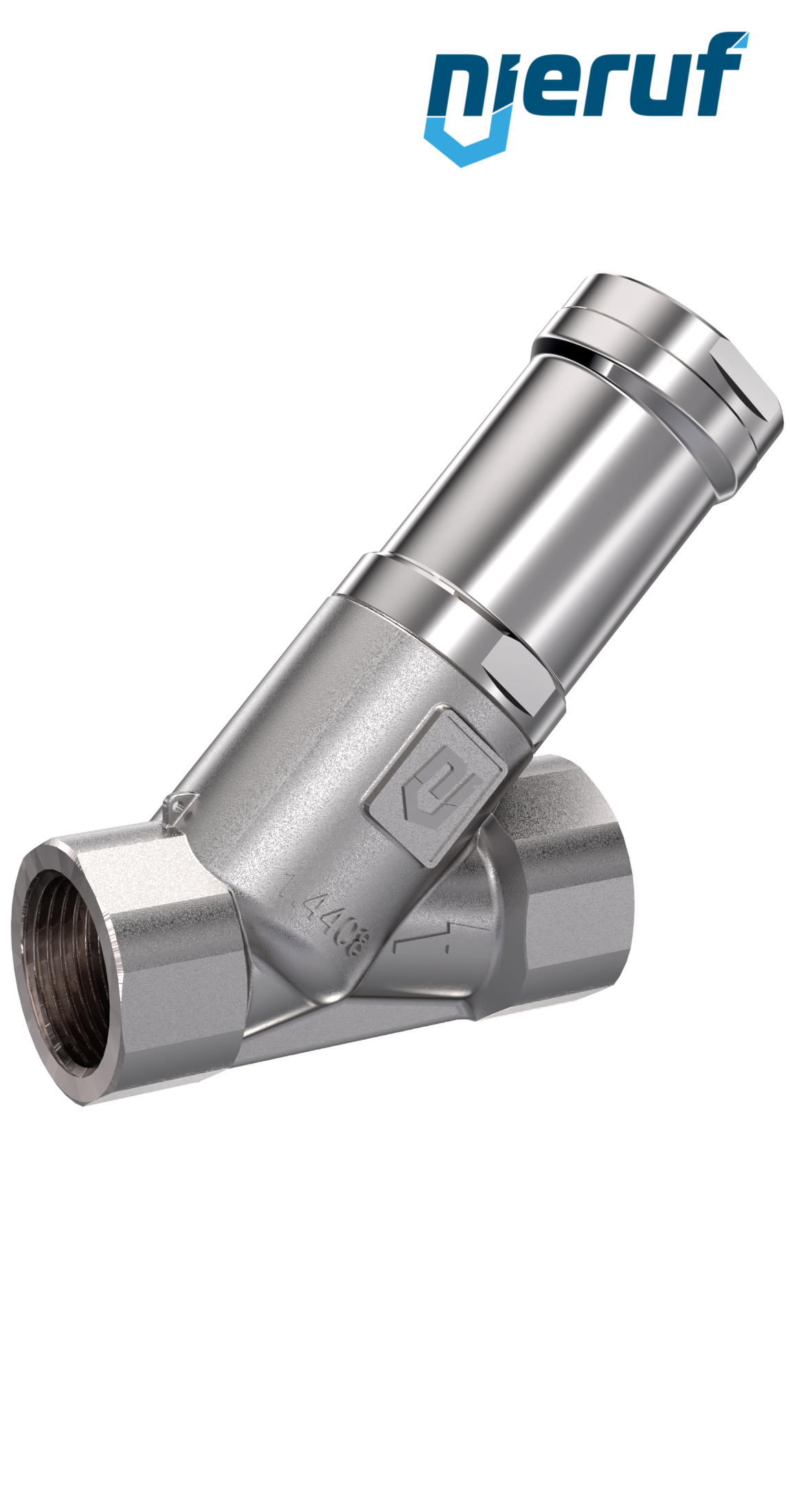 overflow valve 3/8" inch female UV16 stainless steel  0,2 - 0,8 bar FKM