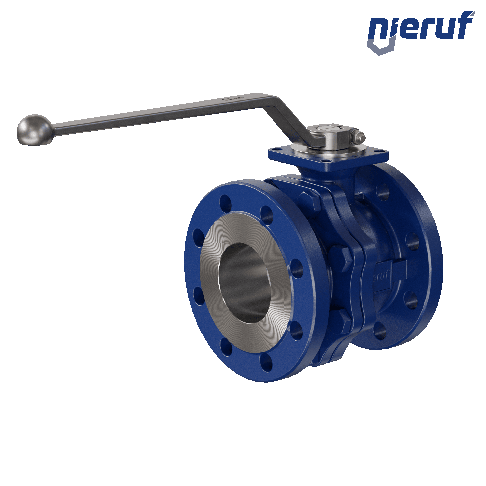 valvola a sfera flangiata per alte temperature FK12 DN80 PEEK guarnizione