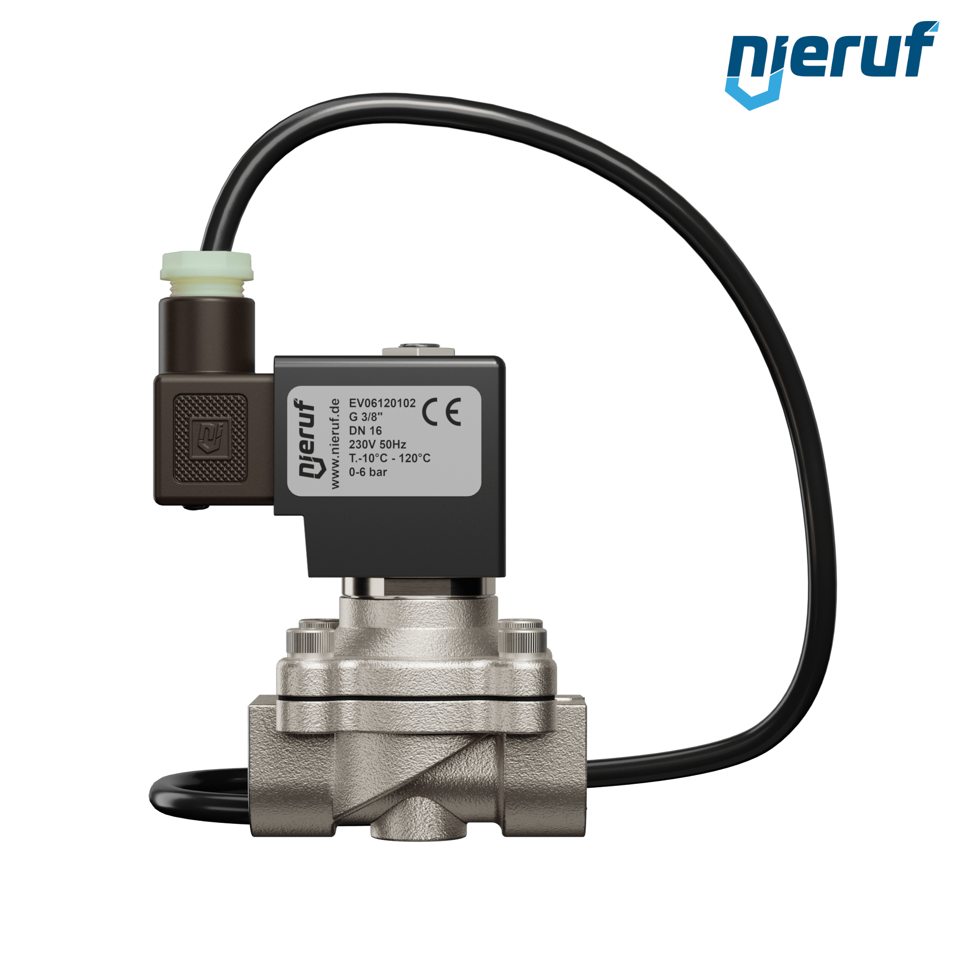 elettrovalvola ATEX DN16 G 3/8" pollici 230V 50Hz