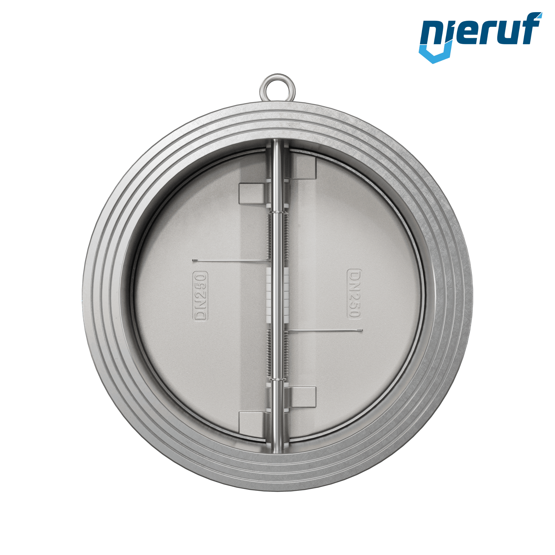 valvola di ritegno a doppio battente DN250 DR03 acciaio inossidabile 1.4408 EPDM