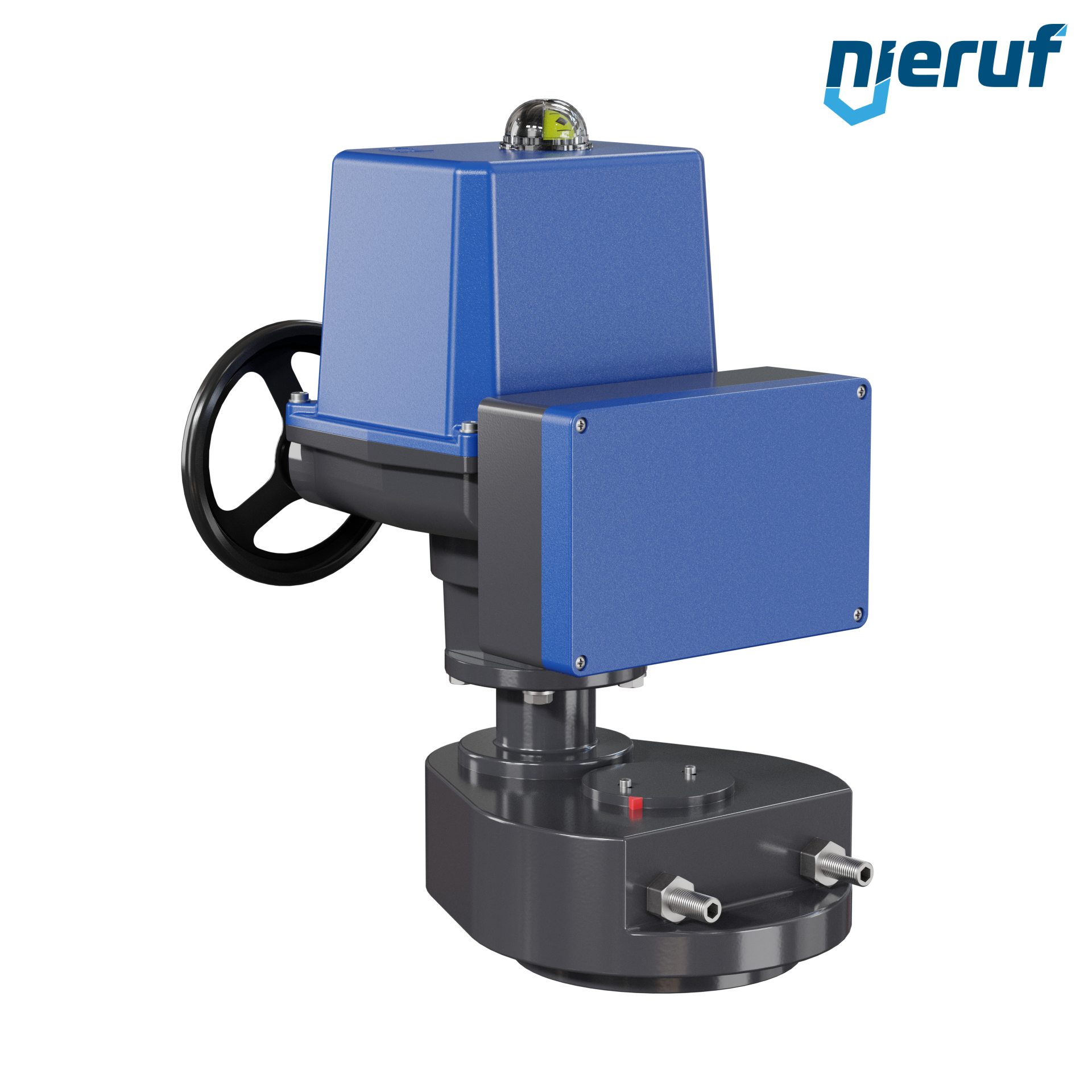 Attuatore elettrico da 1/4 di giro AN03 PSQ2803AMS13 con protezione contro le interruzioni di corrente - 360-575V AC 2800Nm IP67 ISO 5211 F16