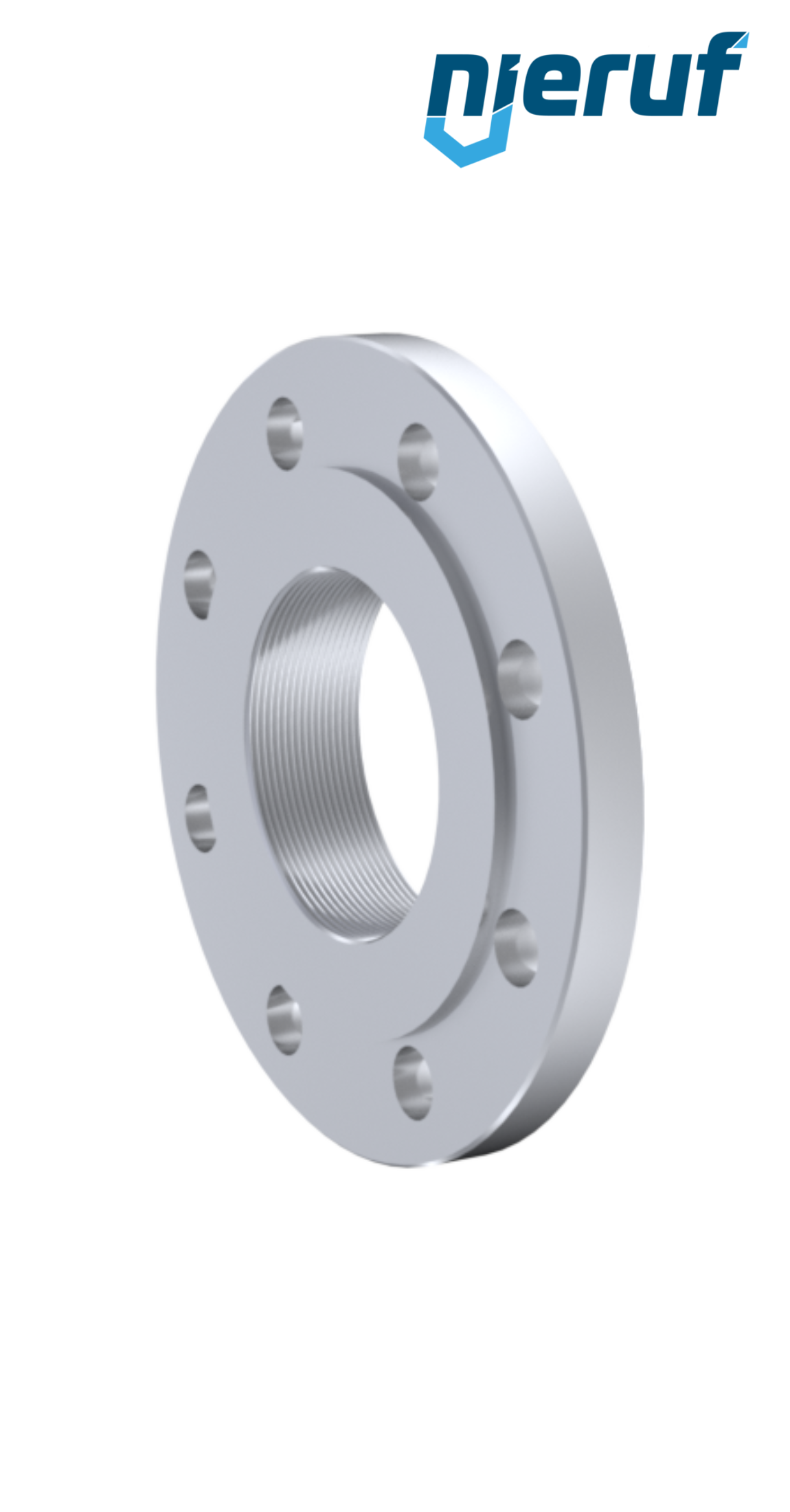 φλάντζα με σπείρωμα DN80 PN10/16 EN1092-1 13 B1 1.4571