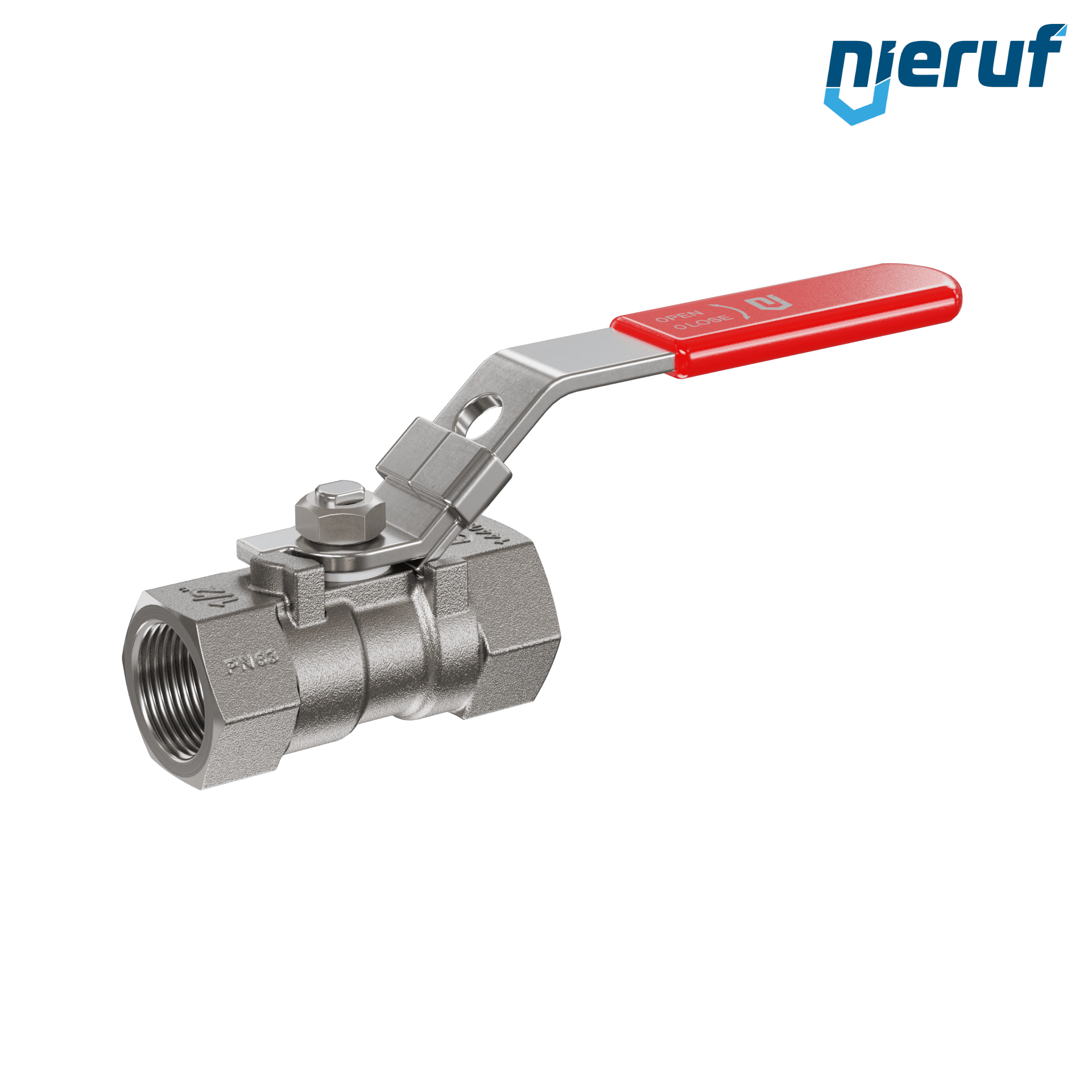valvola a sfera in acciaio inossidabile DN15 - 1/2" pollici GK03