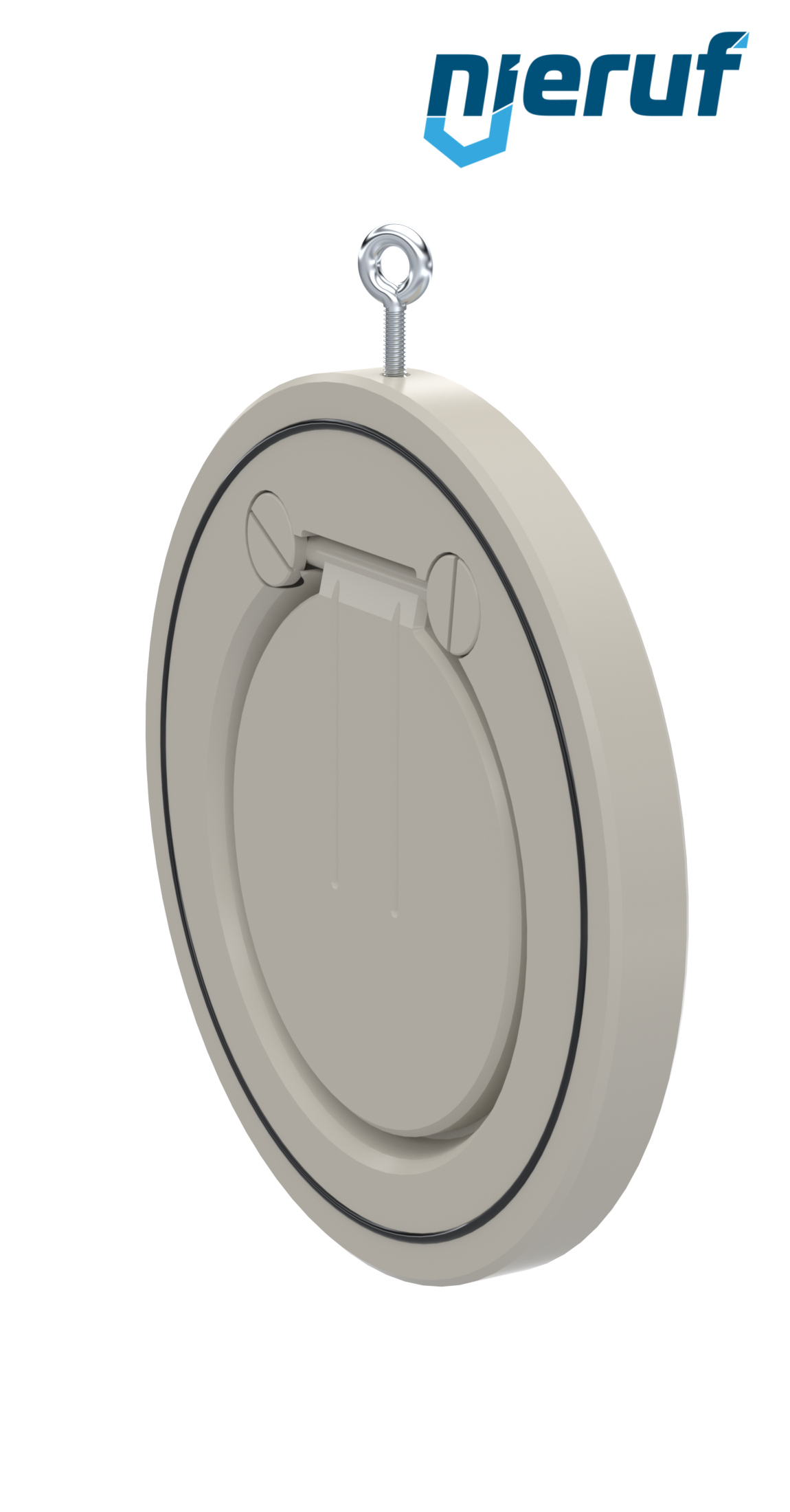 Zwischenflansch-Rückschlagklappe DN150 ZR06 Kunststoff PP-H EPDM