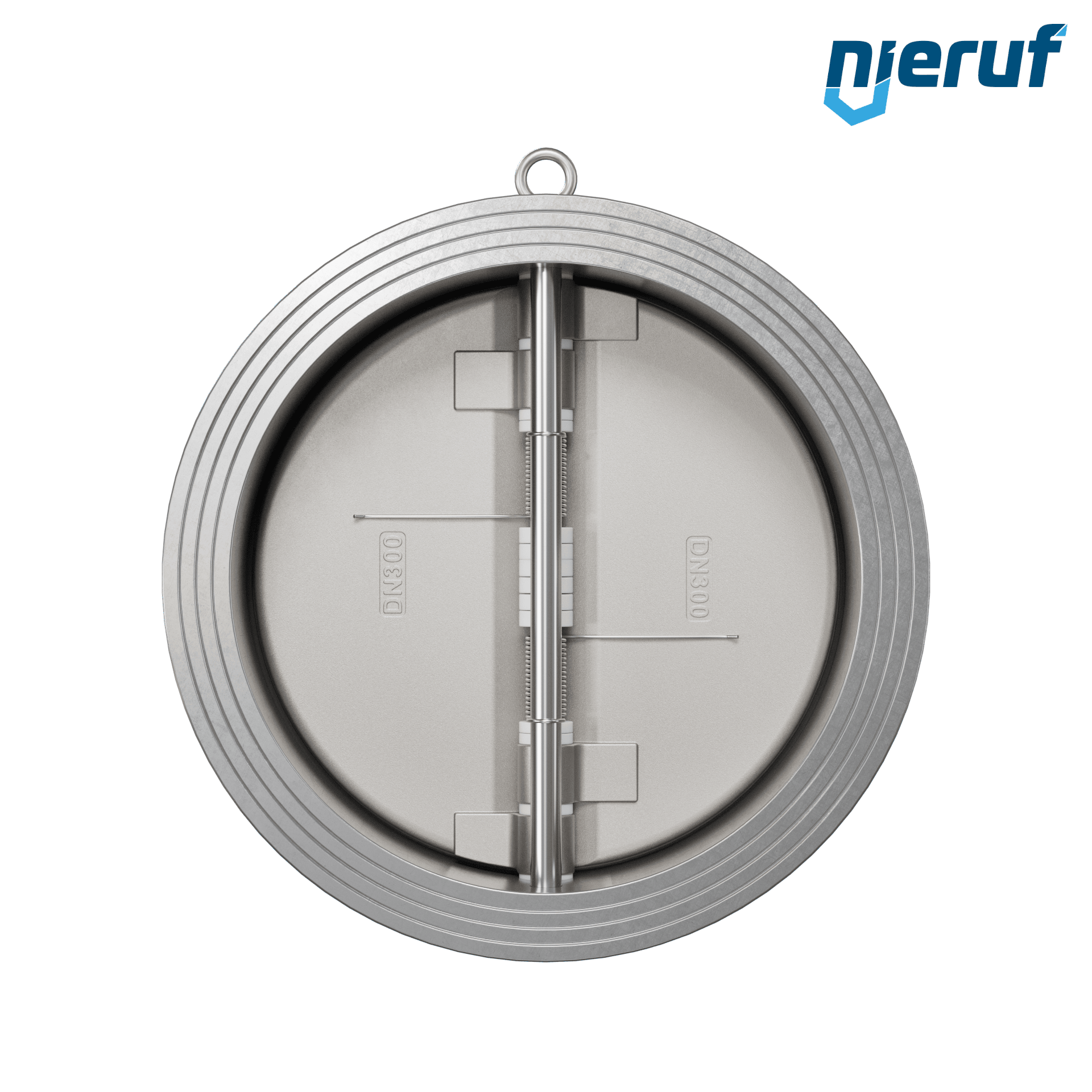 valvola di ritegno a doppio battente DN300 DR03 acciaio inossidabile 1.4408 EPDM