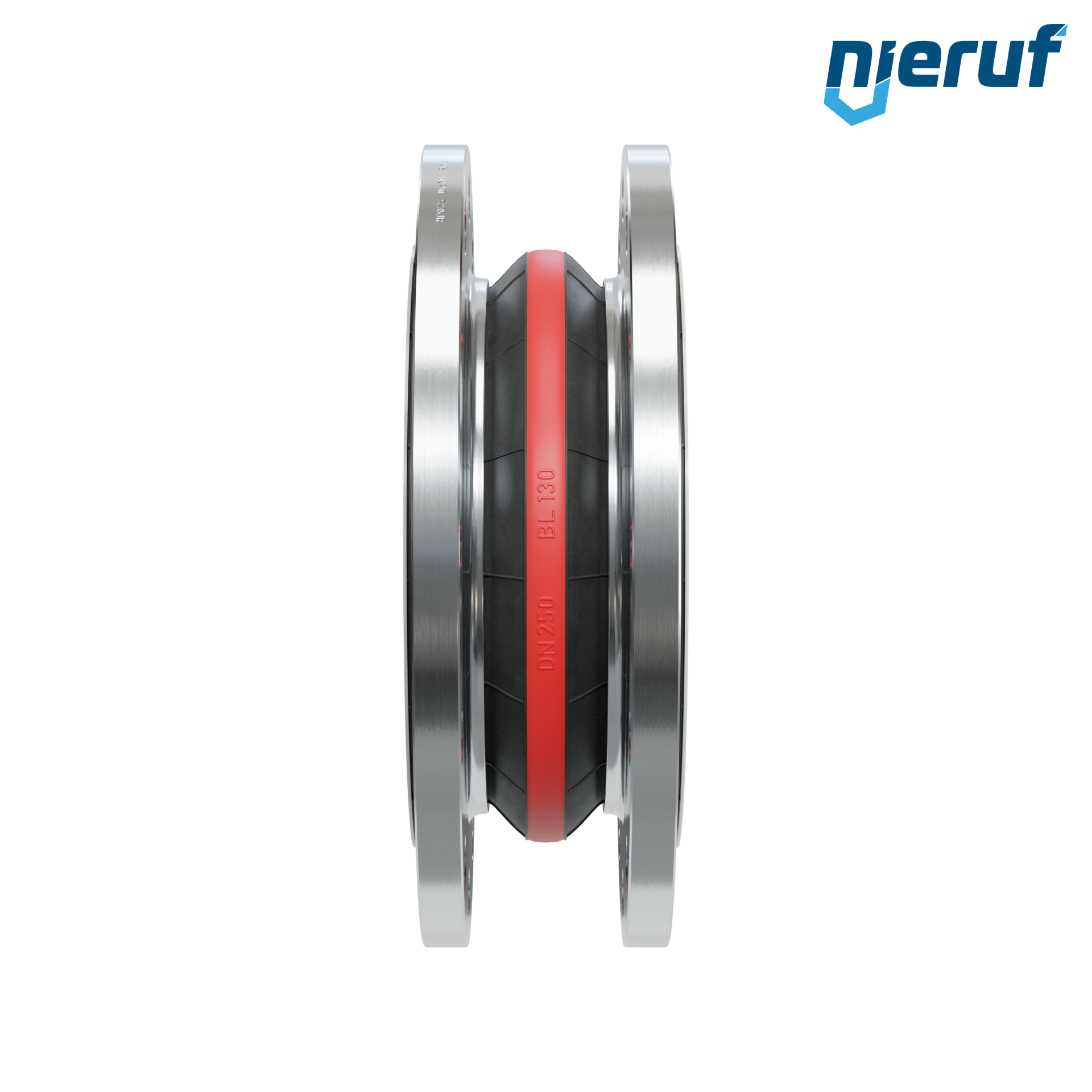 Compensatore rivestimento in PTFE DN250 PN16 versione KP04 flange in acciaio EPDM