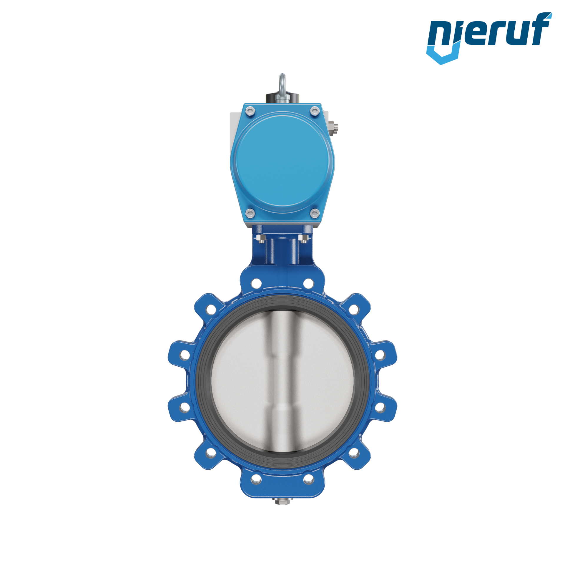 Butterfly valve DN 250 AK02 EPDM high temperature & FDA pneumatic actuator single acting normally closed