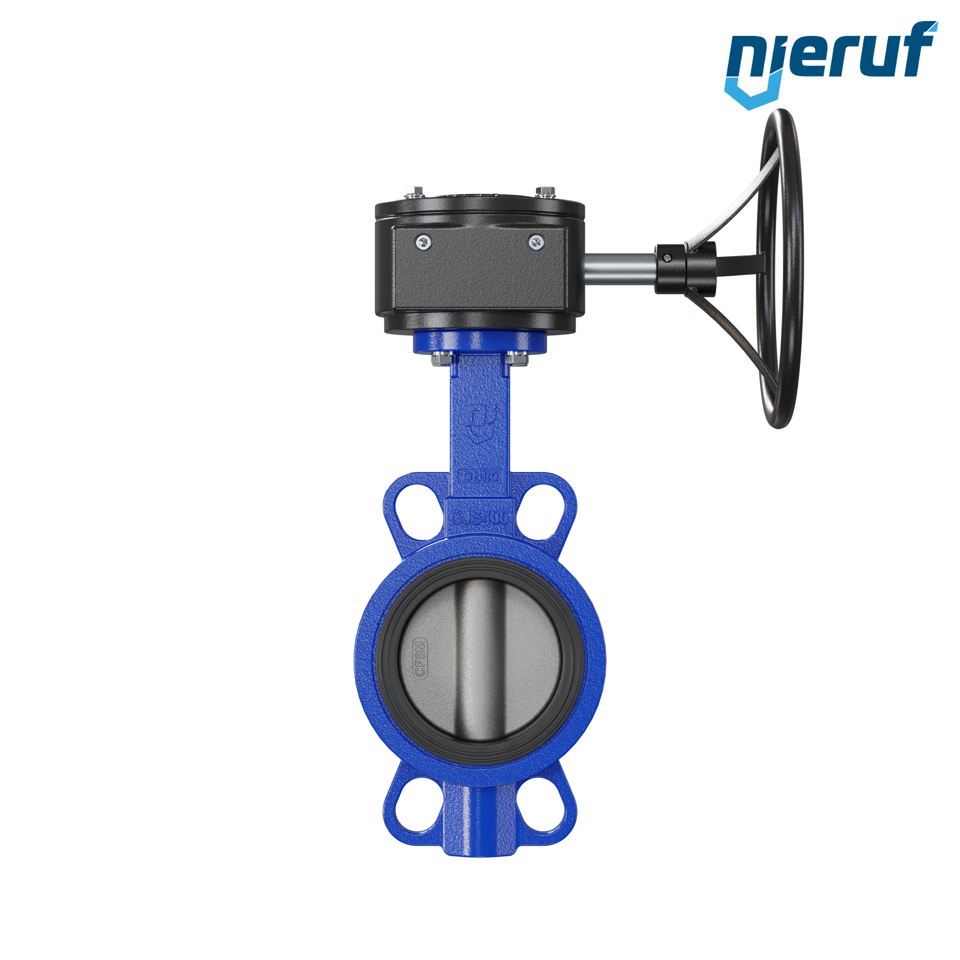 valvola a farfalla DN 80 PN16 AK05 NBR volantino