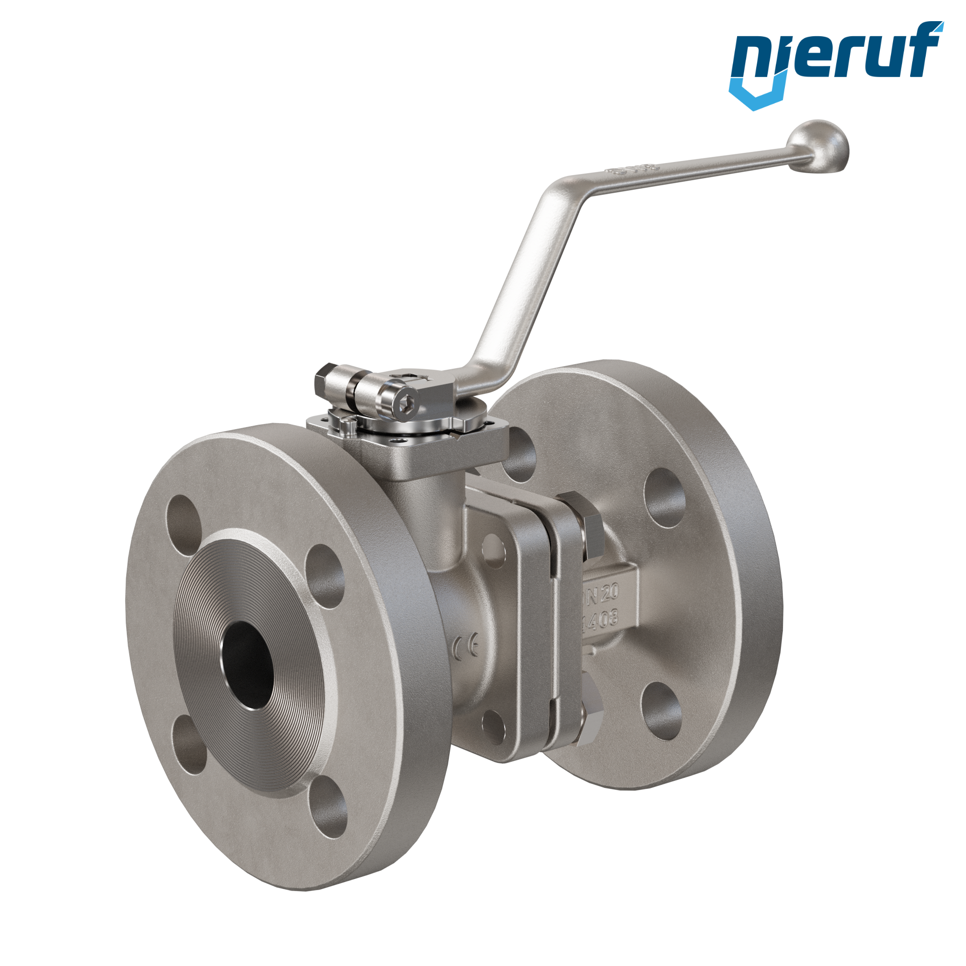 valvola a sfera flangiata per basse temperature DN20 PN40 FK05 acciaio inossidabile