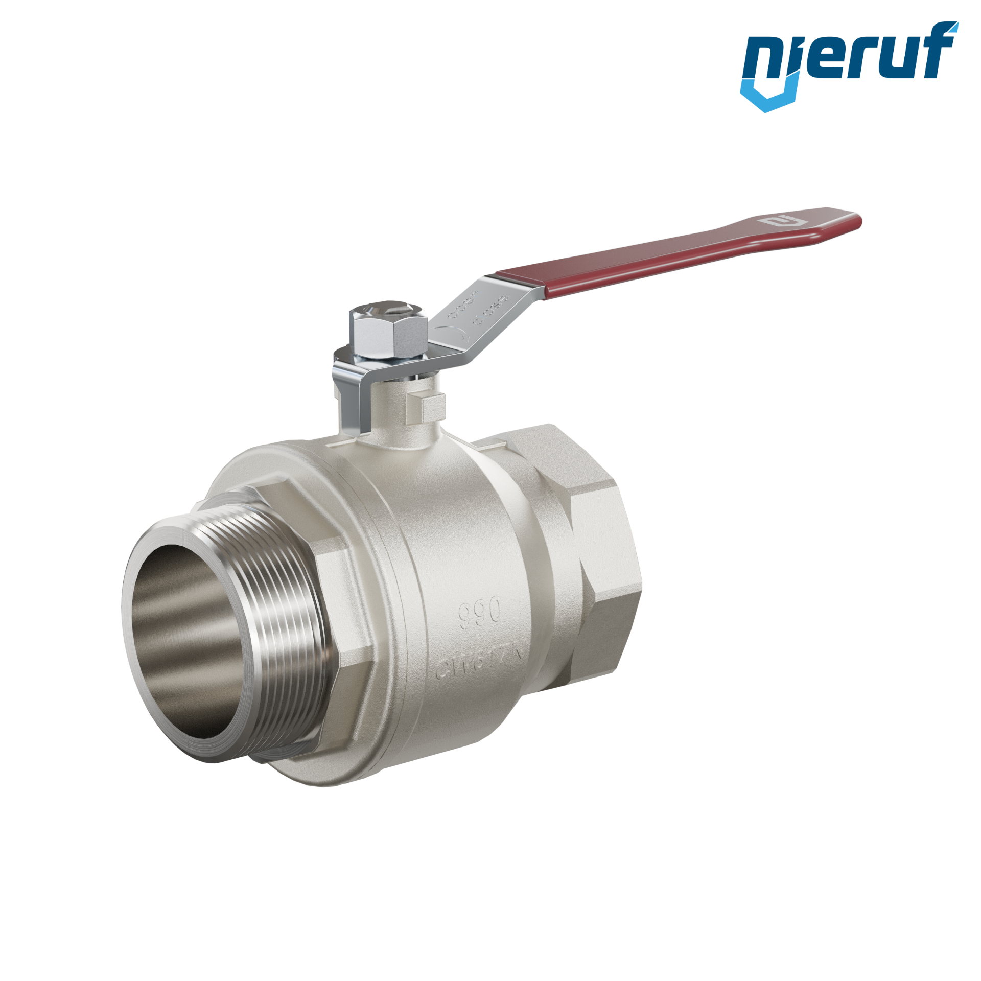 valvola a sfera a 2 vie DN50 - 2" pollici GK01 filettatura F x M