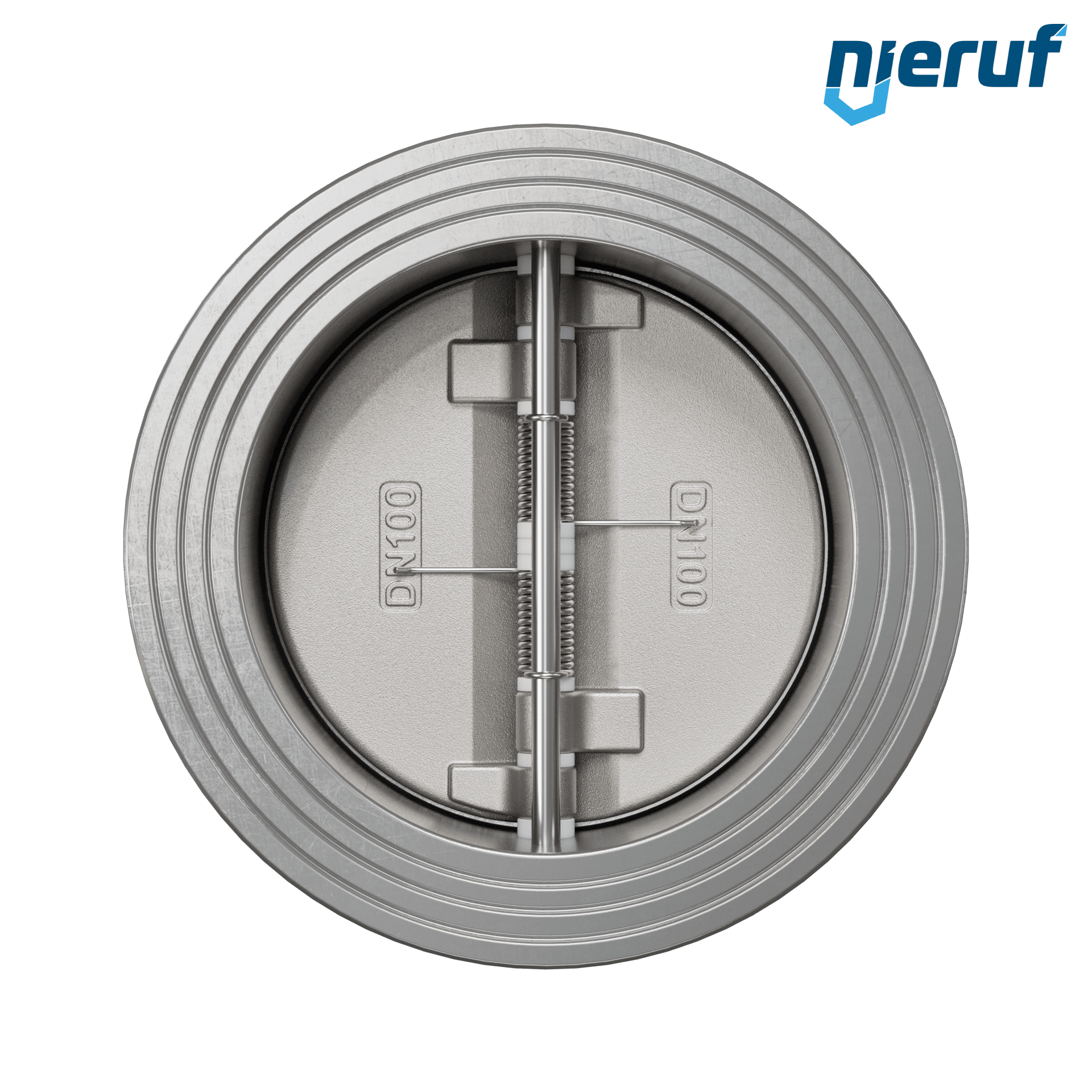 valvola di ritegno a doppio battente DN100 ANSI150 DR03 ANSI 150 acciaio inossidabile 1.4408 FKM