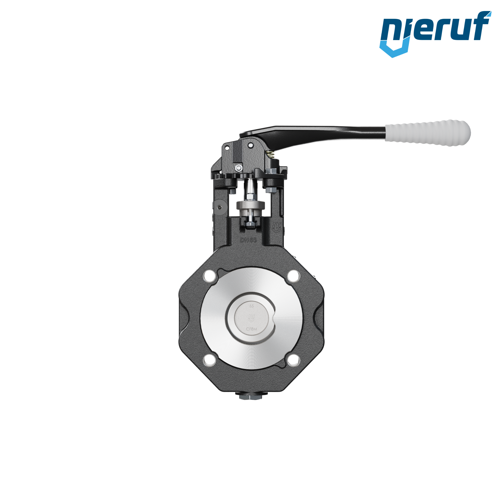 Double offset butterfly-valve AK12 DN 65 ANSI150 lever