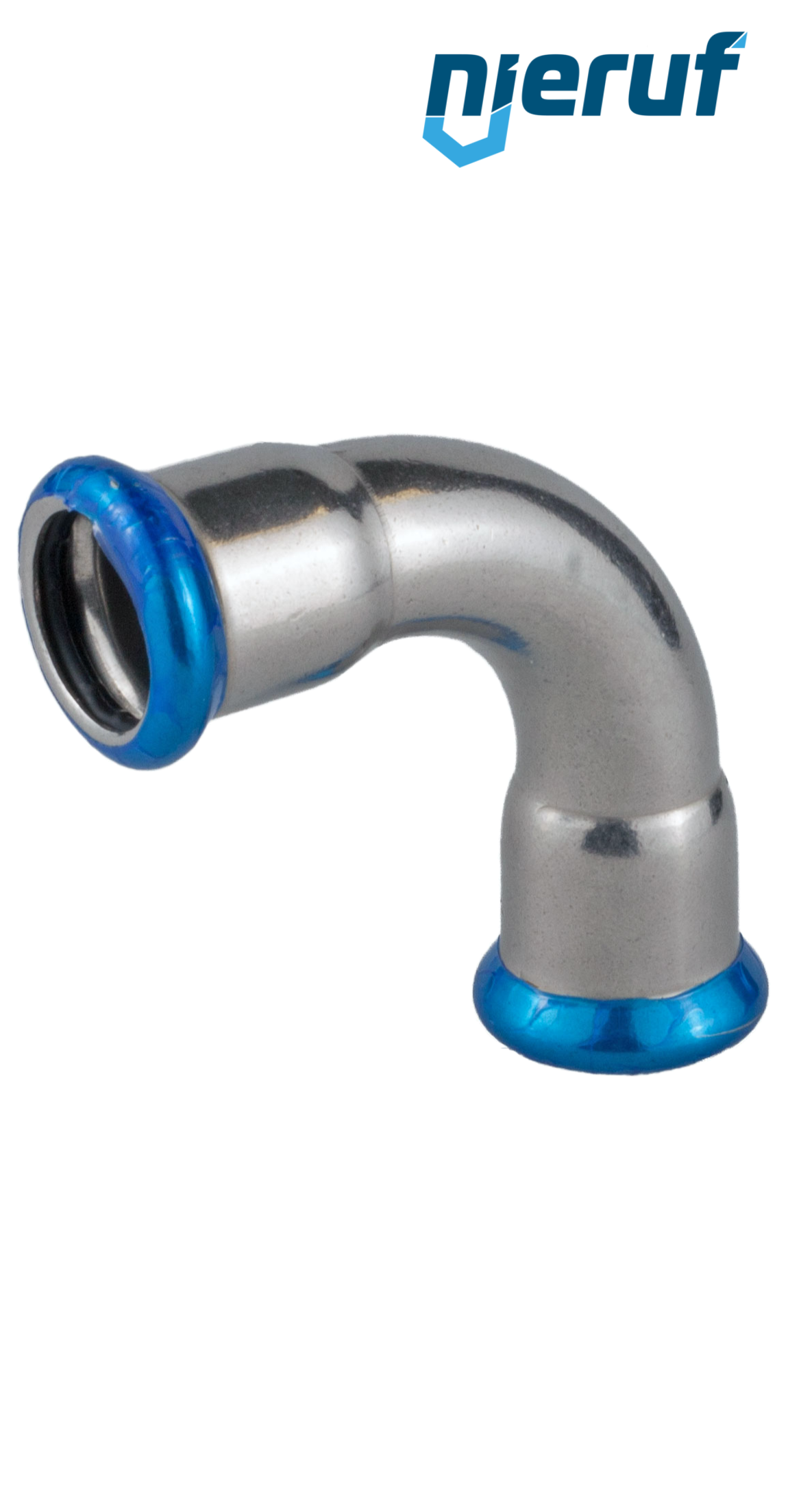 Codo Pressfitting 90° H x H DN20 - 22,0 mm Acero inoxidable