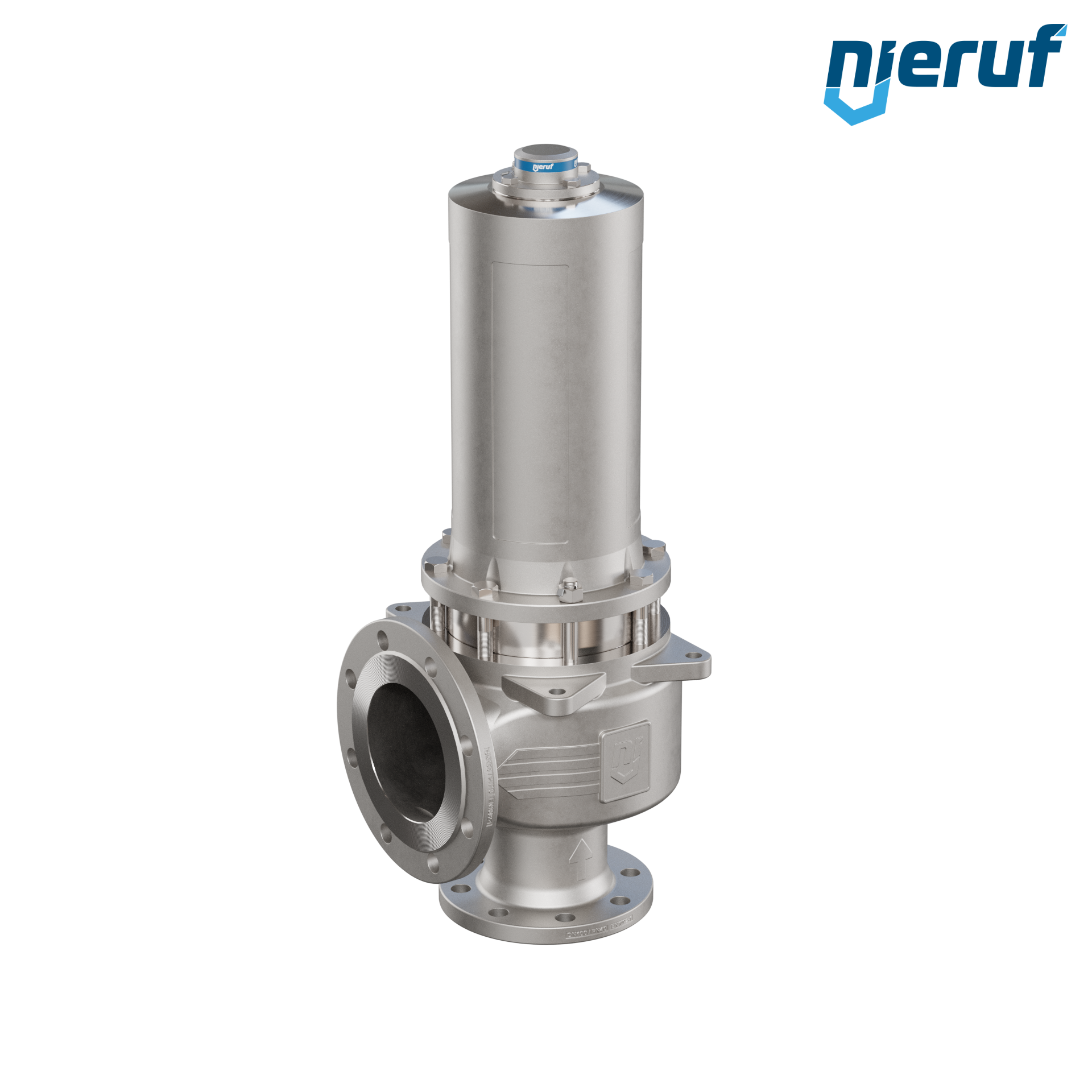 valvola di sicurezza con cappello a tenuta di gas & manicotto di tenuta DN100/DN150 SF04, PTFE, senza dispositivo di sollevamento