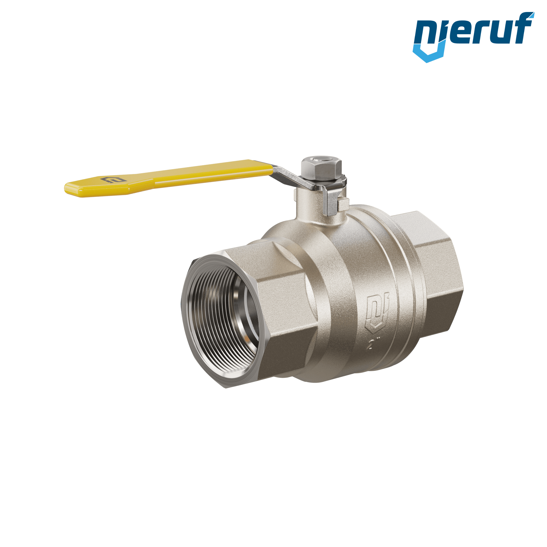 valvola a sfera per gas in ottone DN50 - 2" pollici GK14 filettatura interna