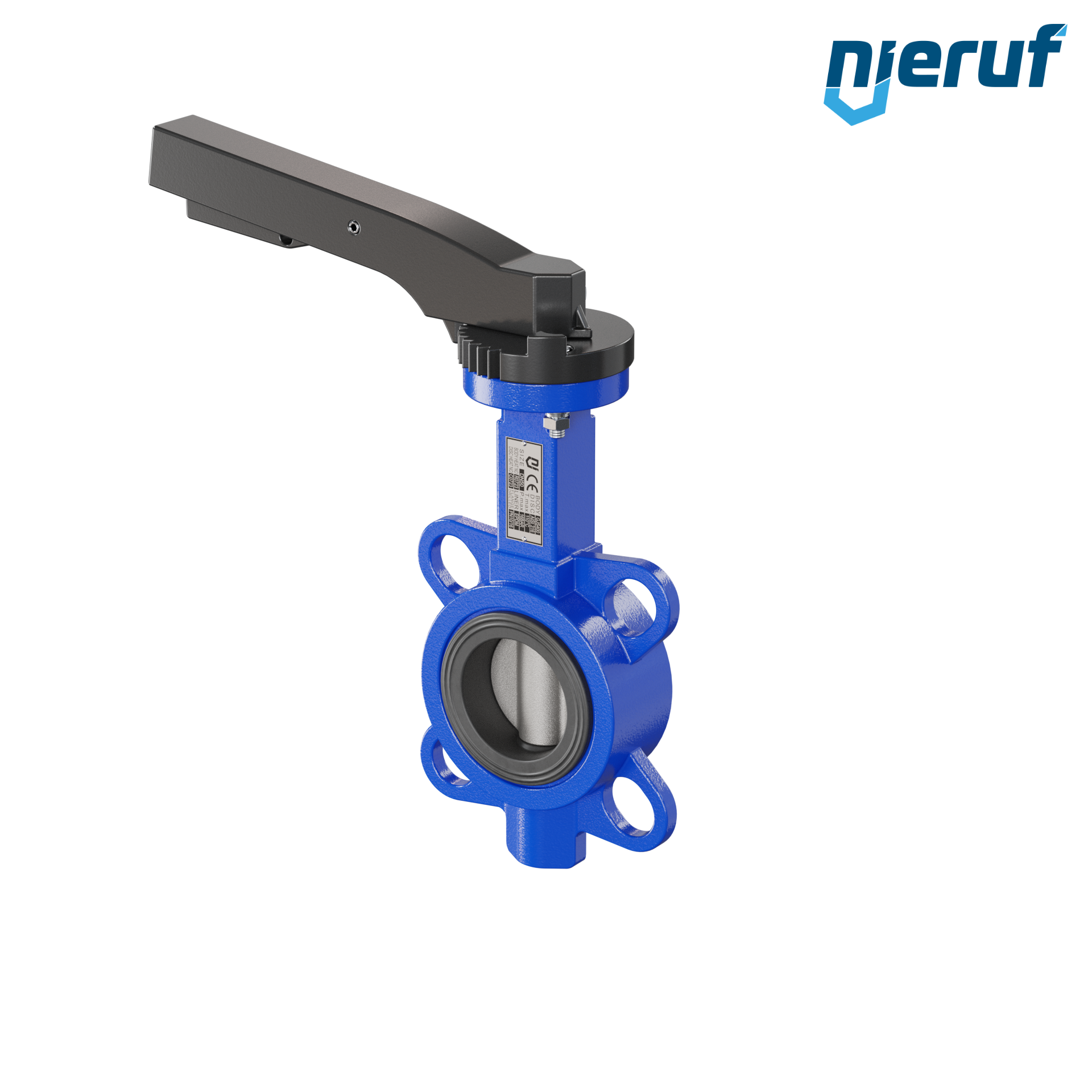 valvola a farfalla DN 50 PN16 AK05 NBR leva