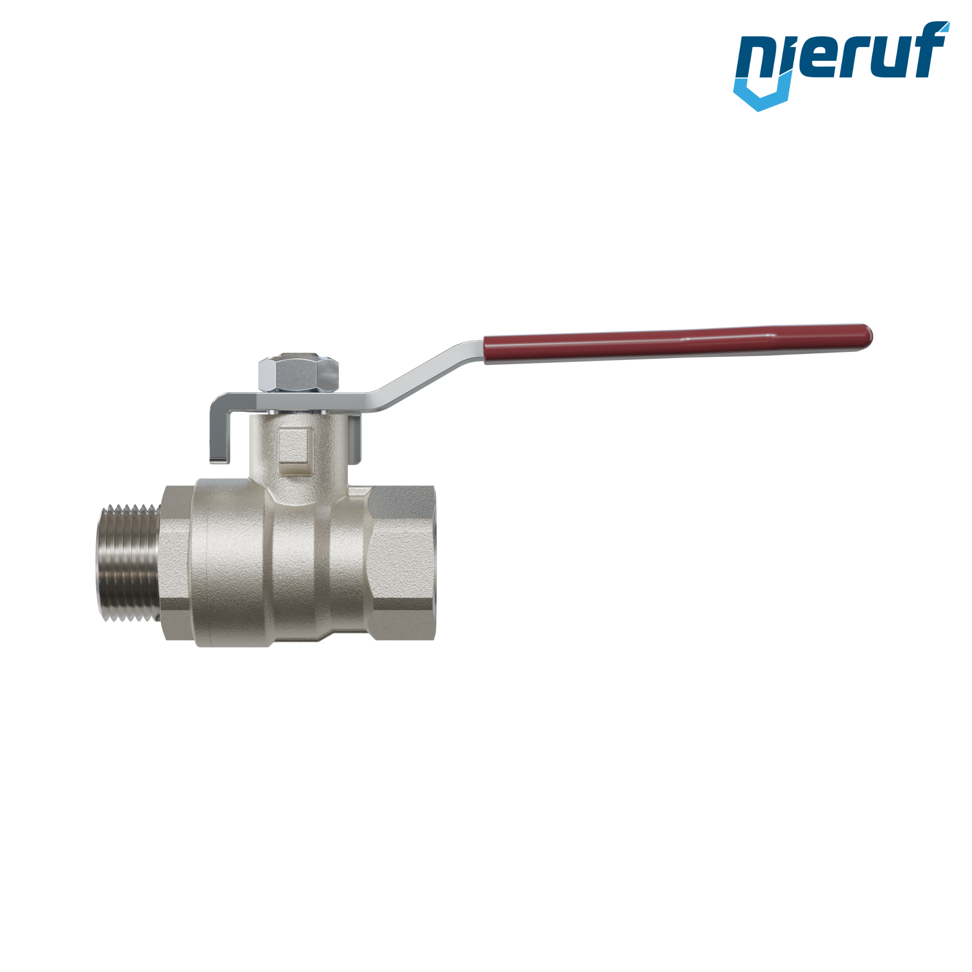 valvola a sfera a 2 vie DN10 - 3/8" pollici GK01 filettatura F x M