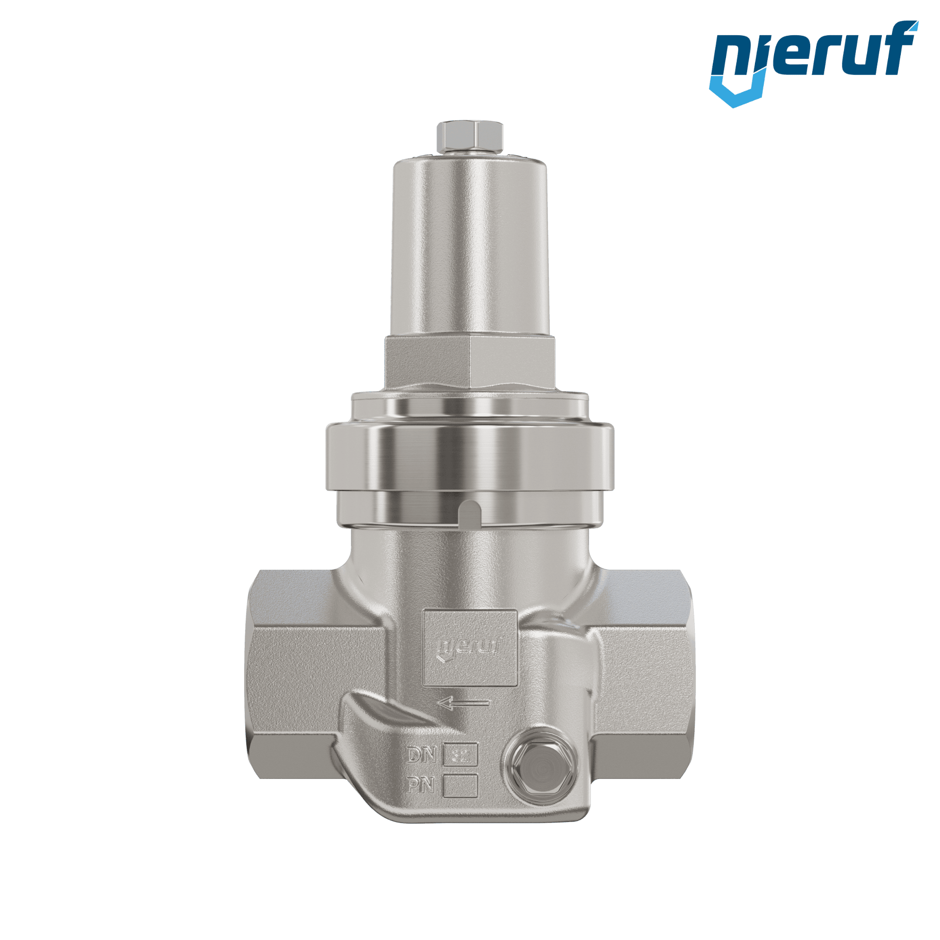 riduttori di pressione 1 1/4" pollici NPT DM21 acciaio inossidabile PTFE / EPDM / FEPM 0.3 - 2.0 bar