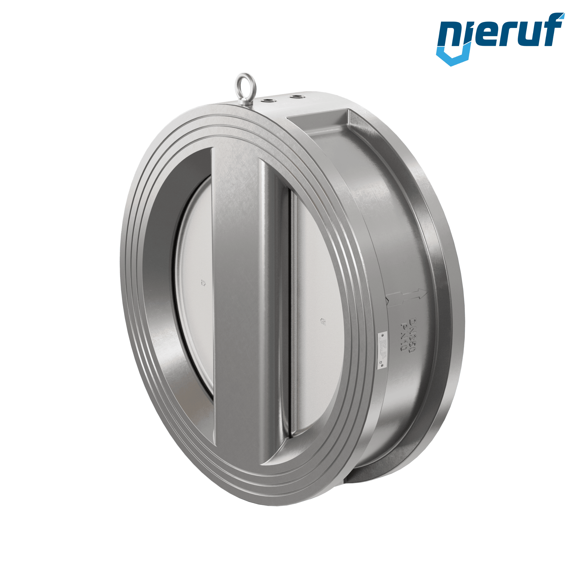 valvola di ritegno a doppio battente DN350 ANSI150 DR03 ANSI 150 acciaio inossidabile 1.4408 NBR